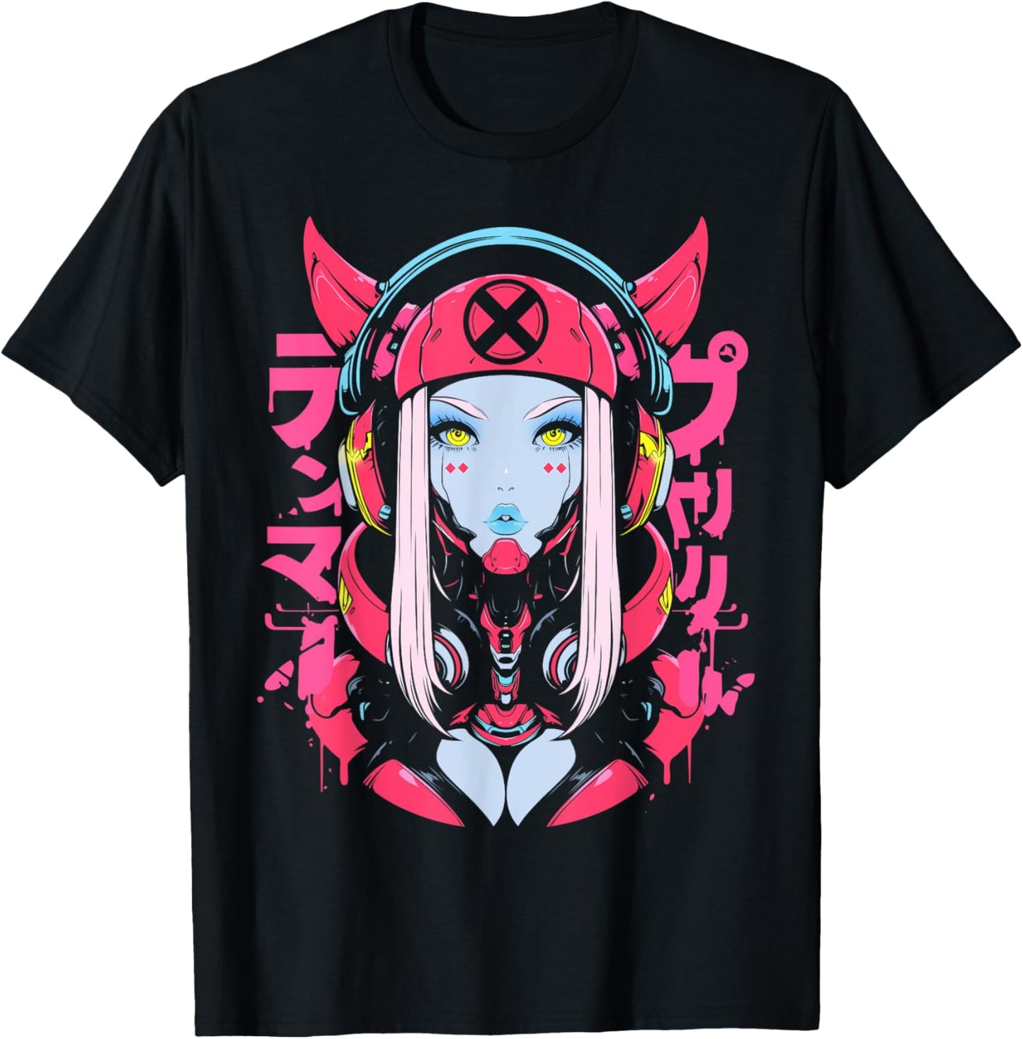 Anime Manga Cyberpunk Aesthetic Techwear Harajuku Waifu