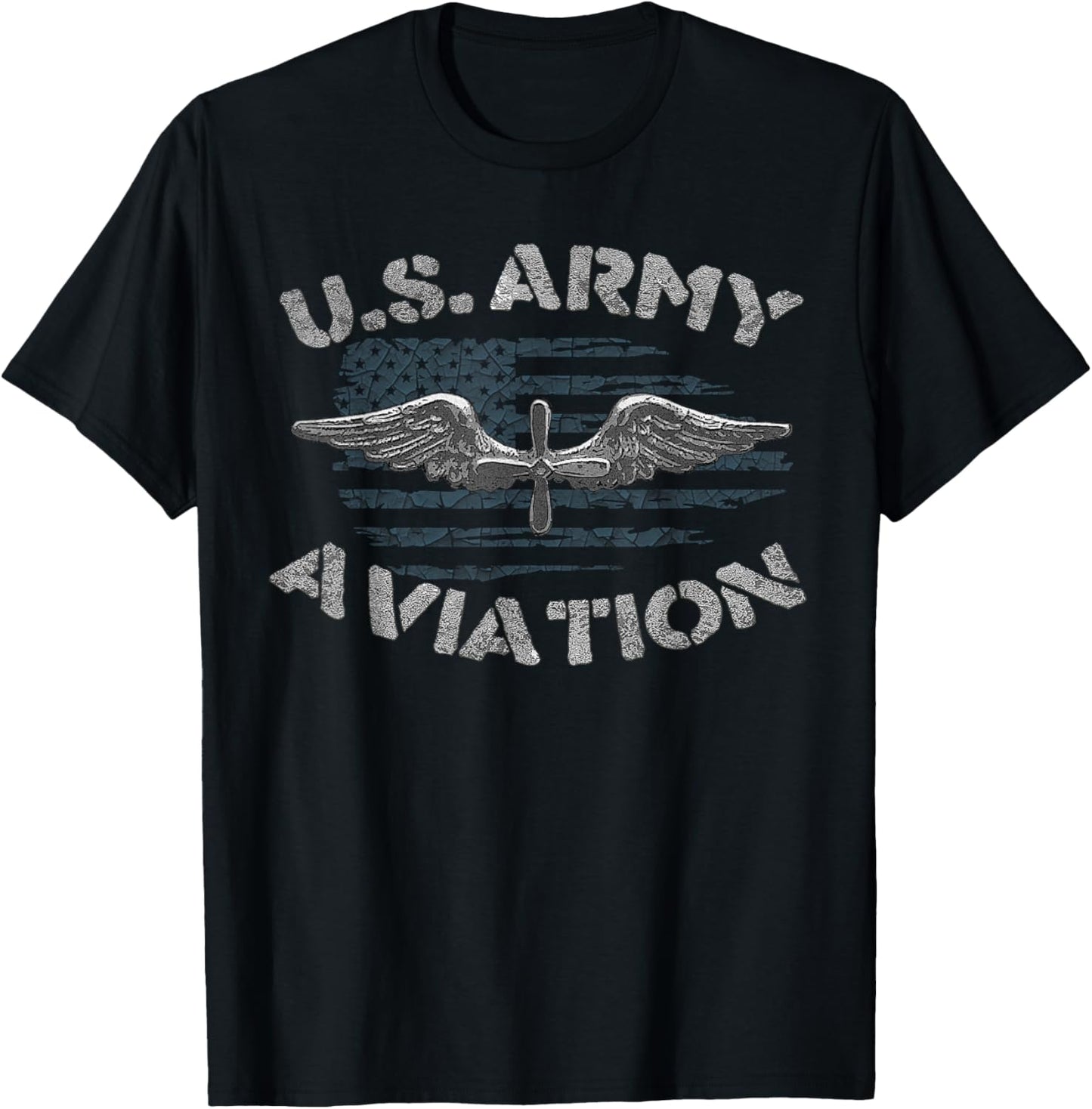 Aircraft Mechanic Flight Instructor Flying Xmas US Army Aviation US Airplanes Pilot Tee, Unisex Adult T-Shirt, Black, Small, Short Sleeve, Classic Fit, Cotton 80% Polyester 20%, Aviation Pilot