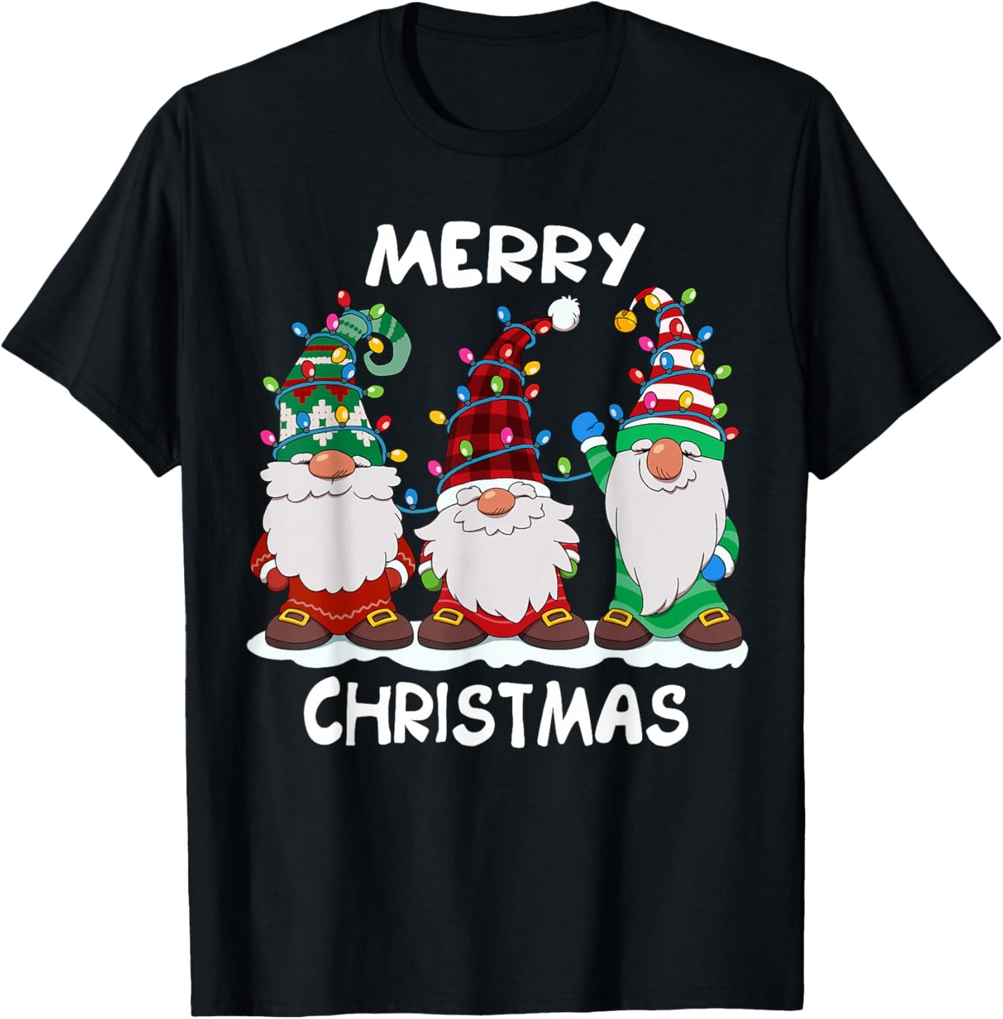 Merry Christmas Gnomes Xmas Family Men Women