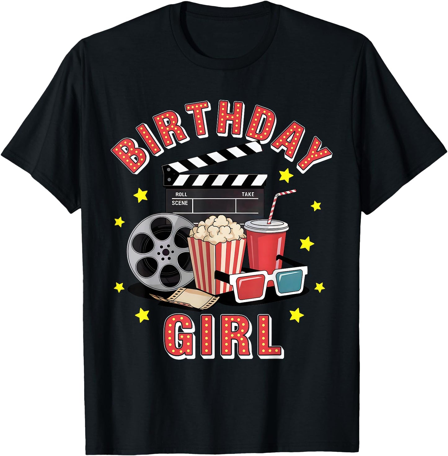 Birthday Girl Movie Night Theme Matching Party