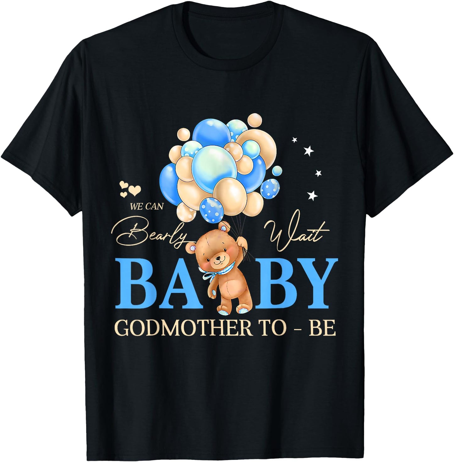 Godmother We Can Bearly Wait Baby Shower Family Matching