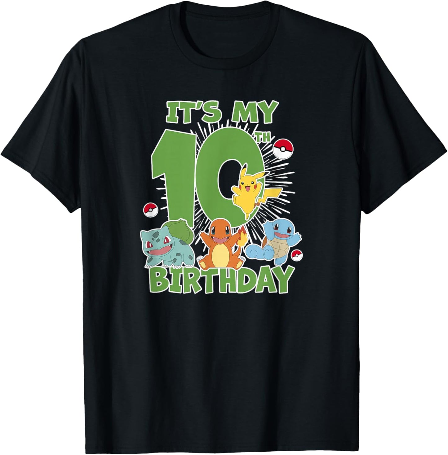Pokémon It's My 10th Birthday Kanto Starters Celebration