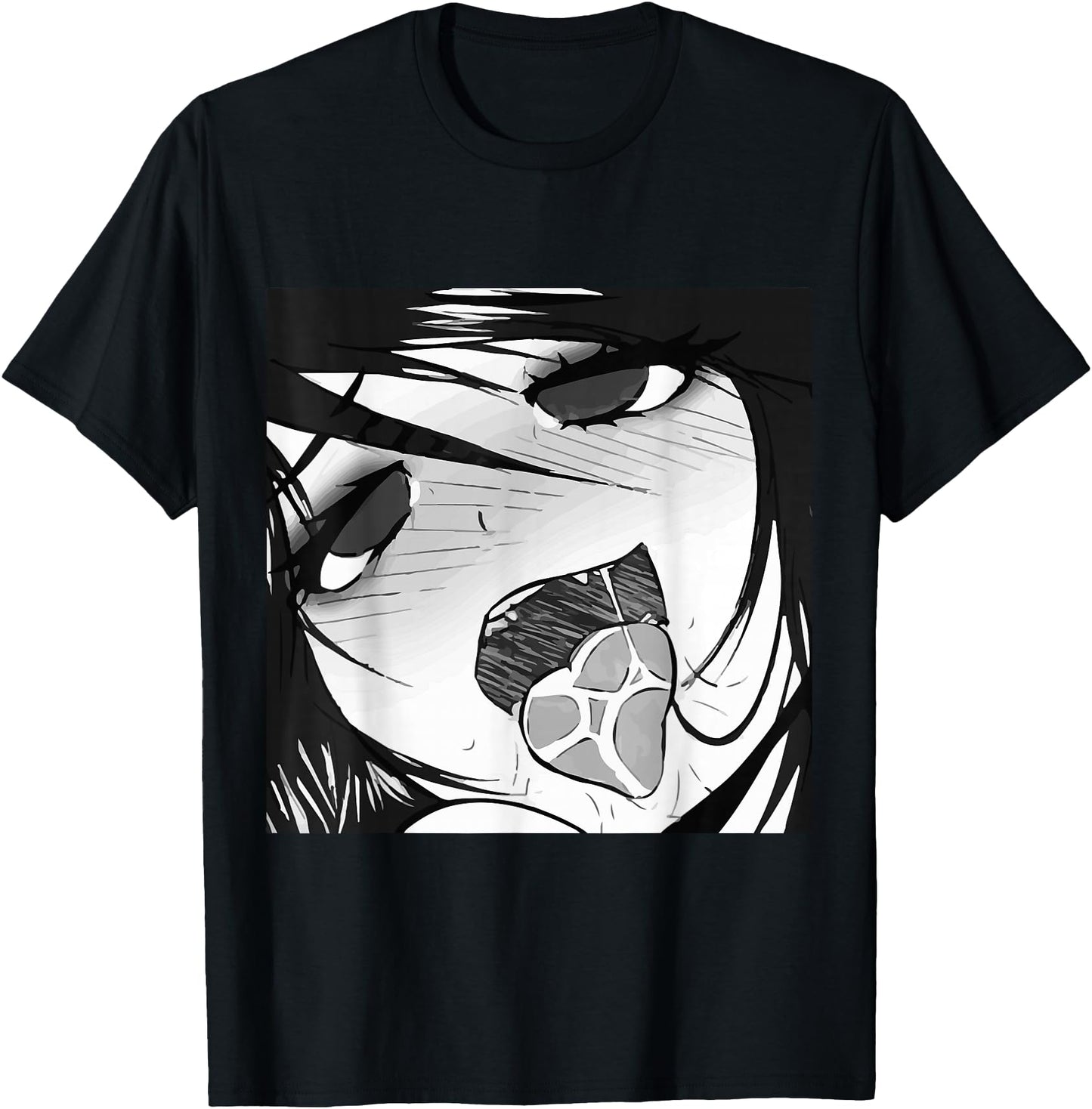 Ecchi Otaku Hentai Waifu Ahegao Girl Manga Anime T-Shirt