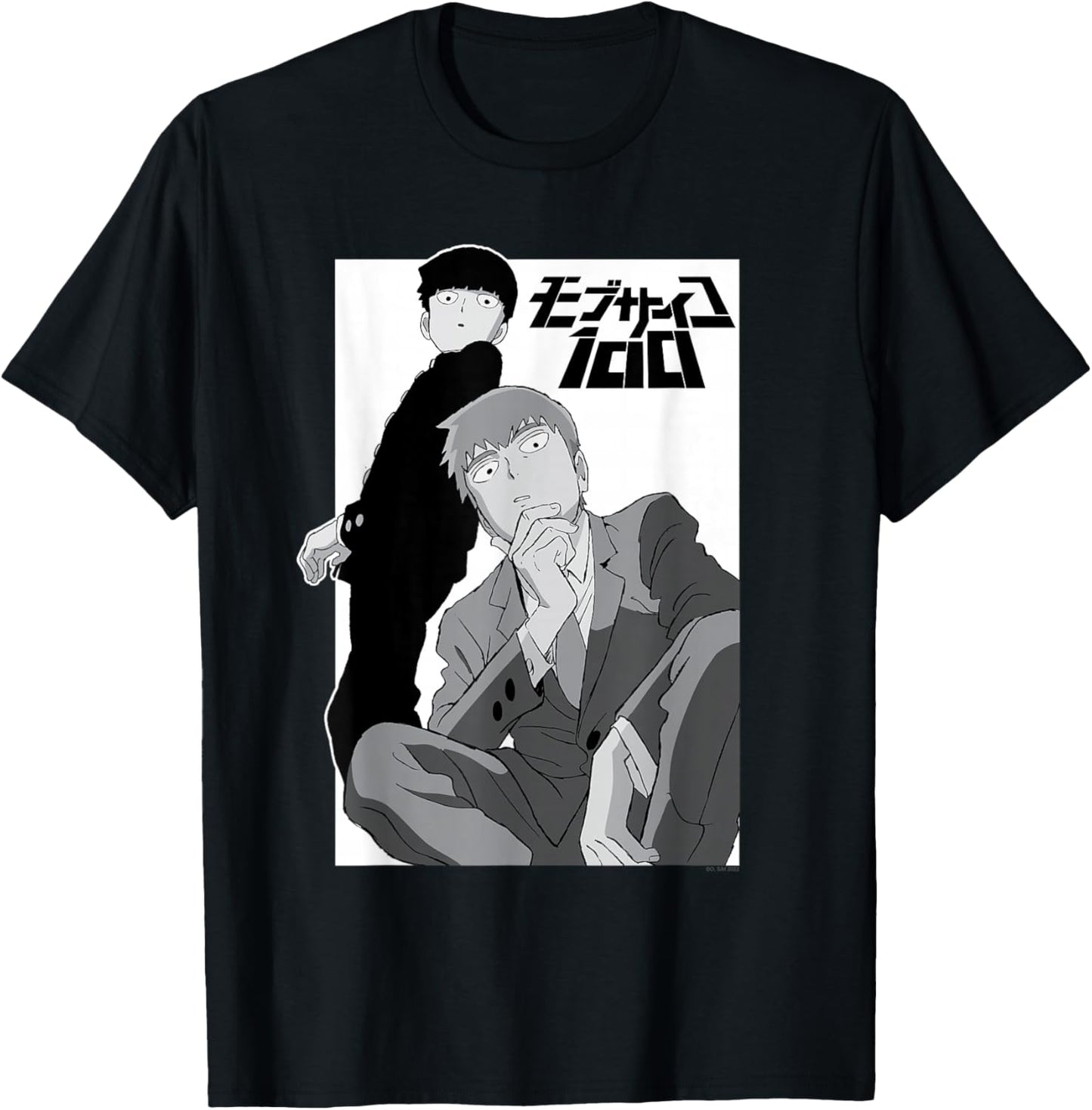 Mob Psycho 100 Black and White Shigeo and Arataka Anime