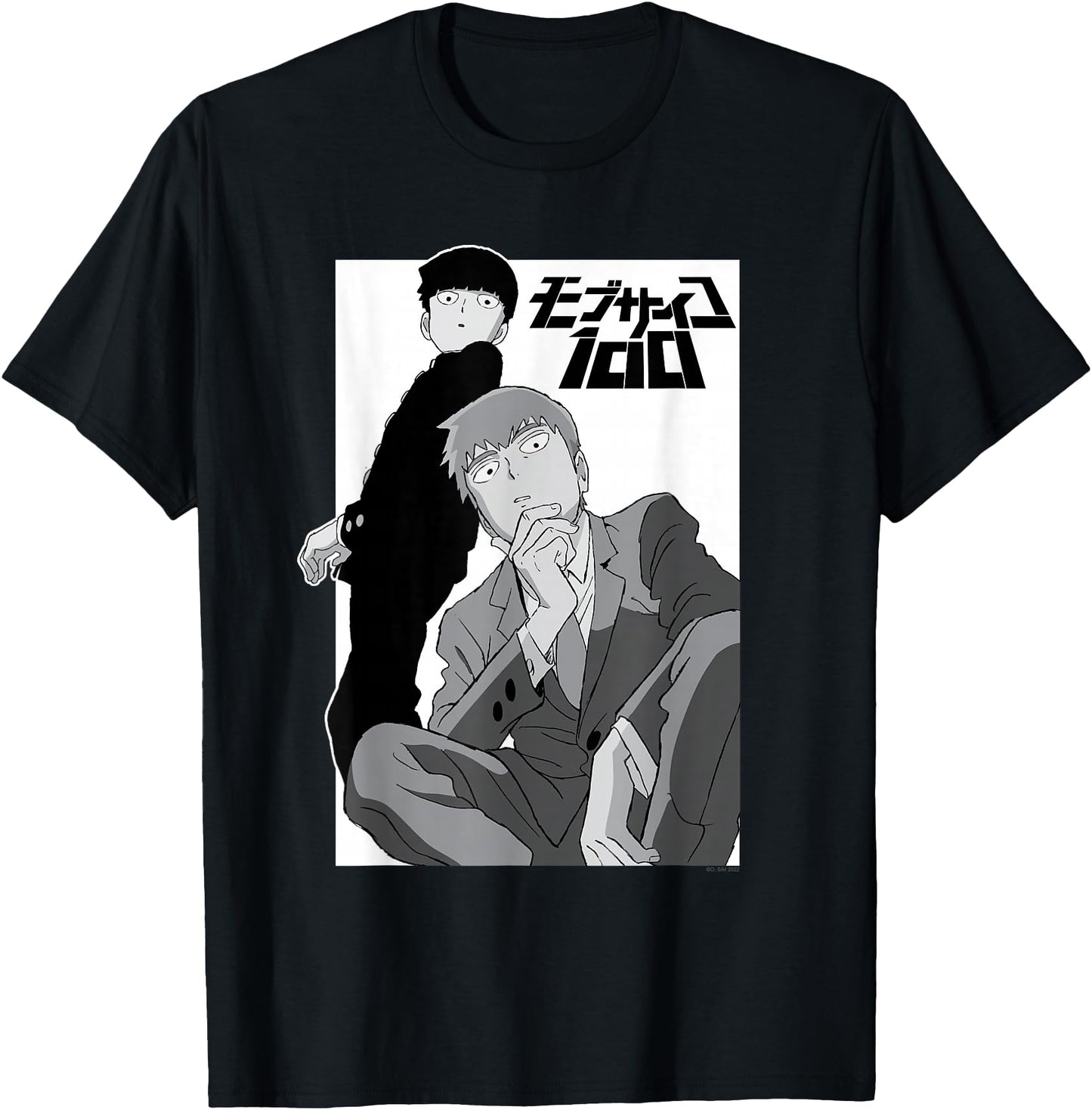 Mob Psycho 100 Black and White Shigeo and Arataka Anime