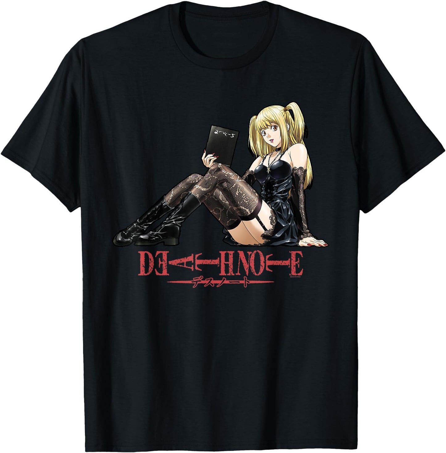 Death Note Misa Amane on Show Logo Anime
