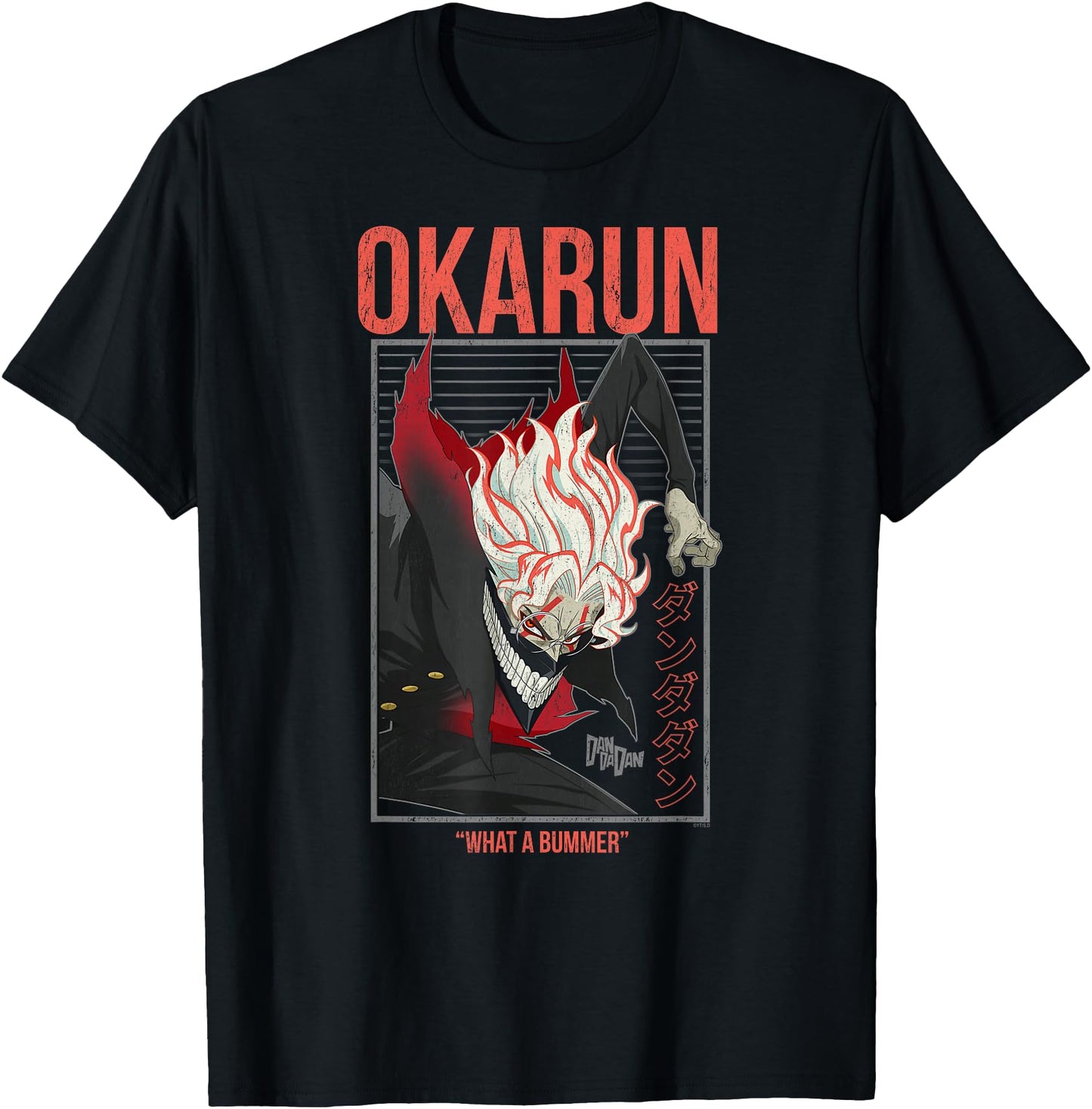 Dan Da Dan What a Bummer Okarun with Kanji Anime