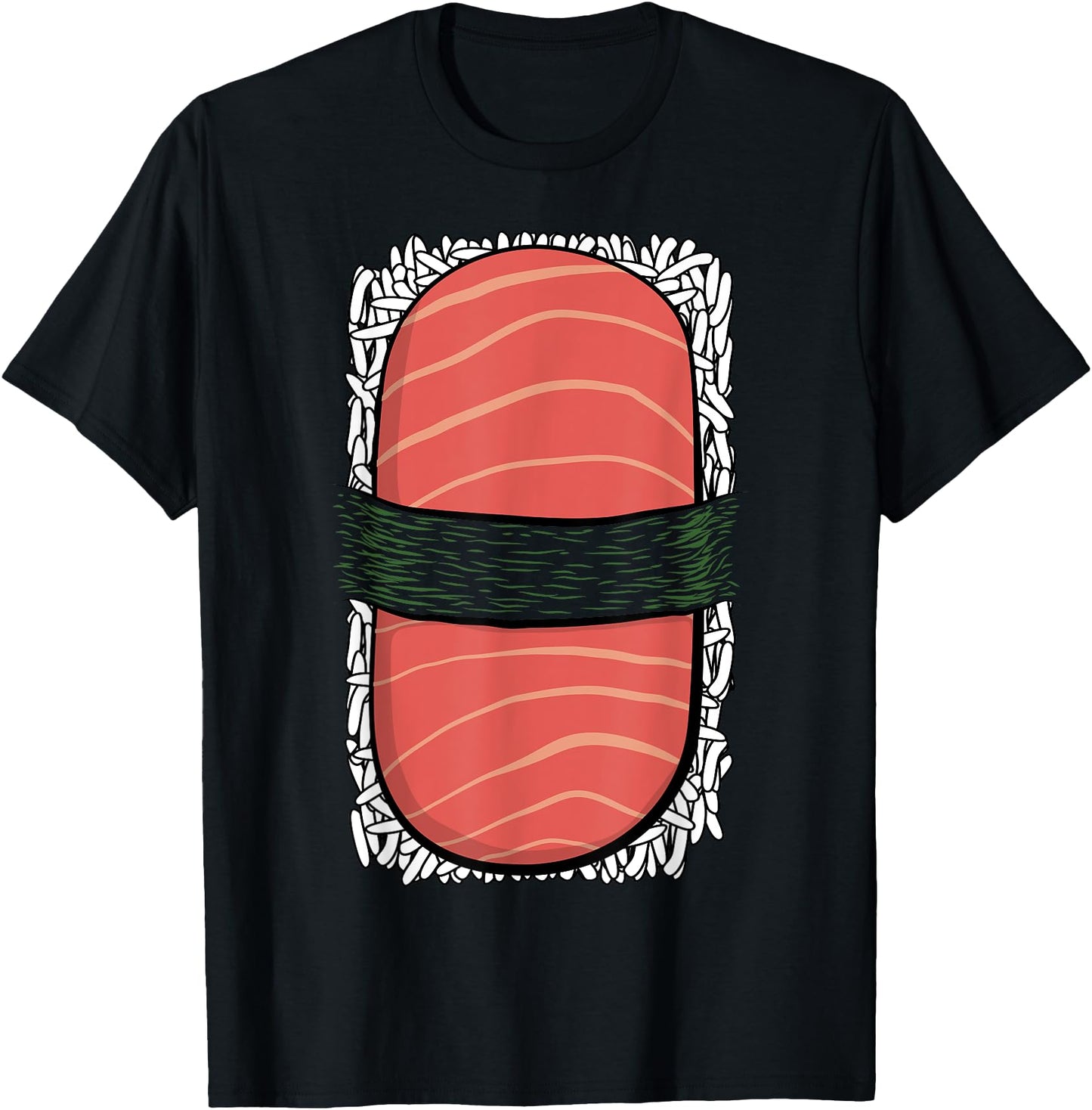 Sushi Funny Japanese Salmon Nigiri Portion Halloween Costume