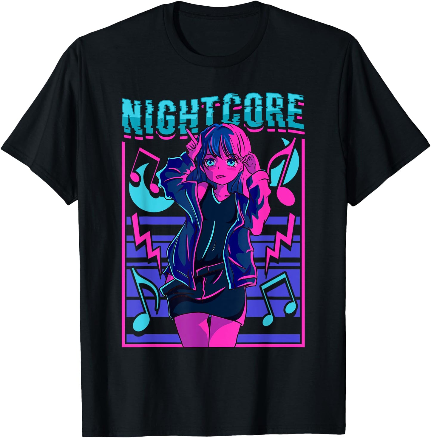 Nightcore Japanese Music Anime Aesthetic Manga EDM