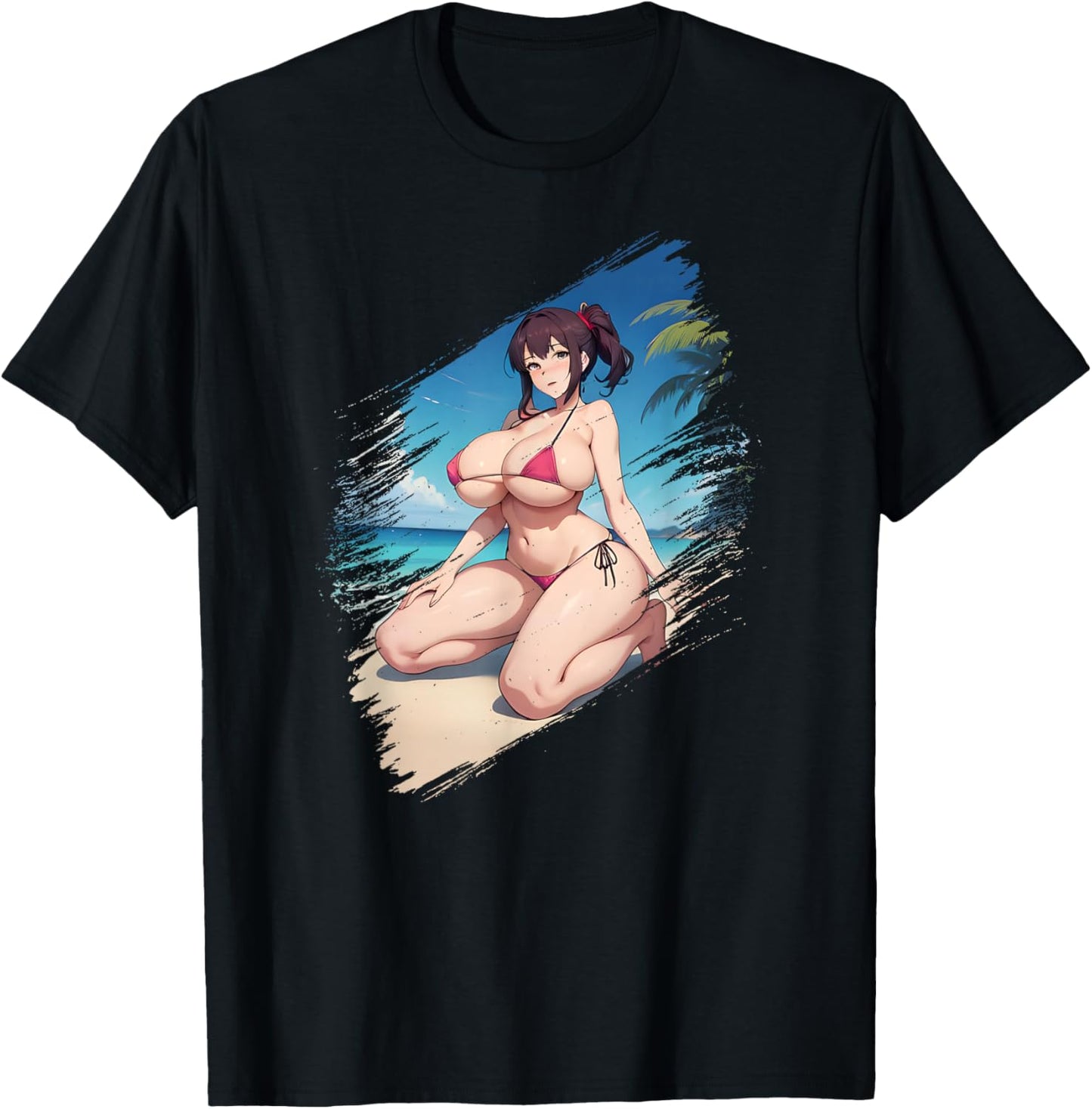 Big Boobs Anime Manga Girl Women Bikini