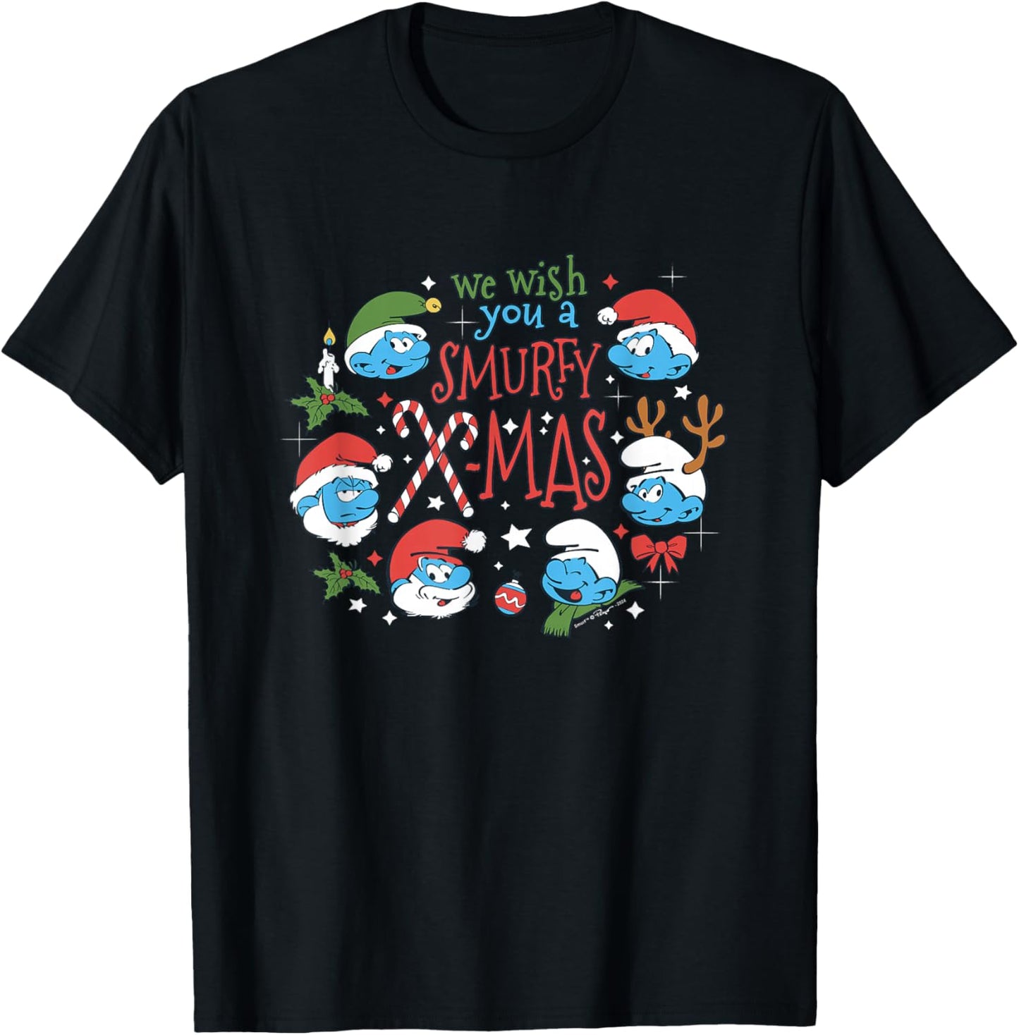 The Smurfs Christmas We Wish You A Smurfy X-Mas