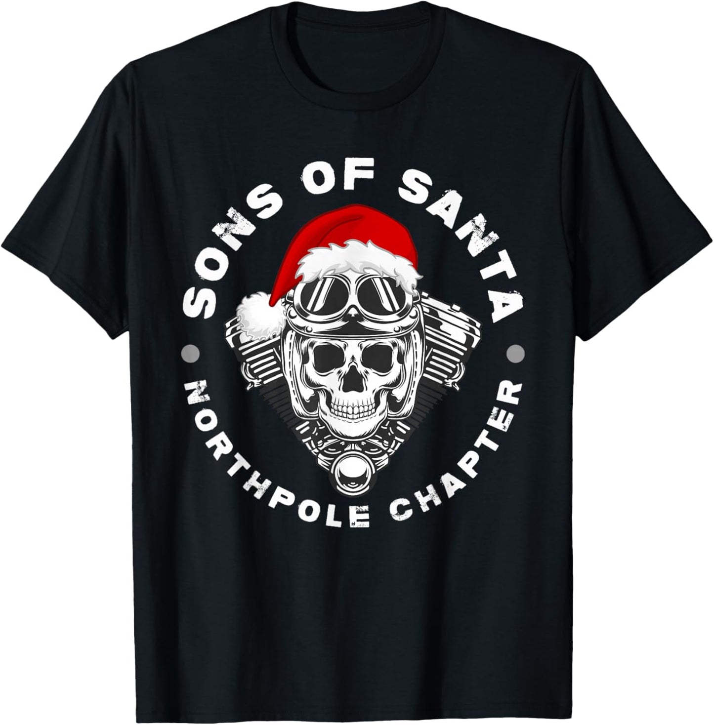 Funny Santa Biker Motorcycle Xmas Christmas 2022