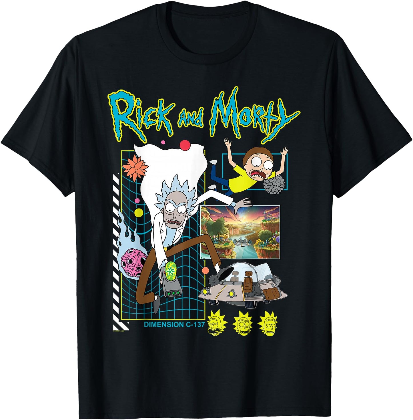 Rick and Morty Scene Adult Cartoon Fashion