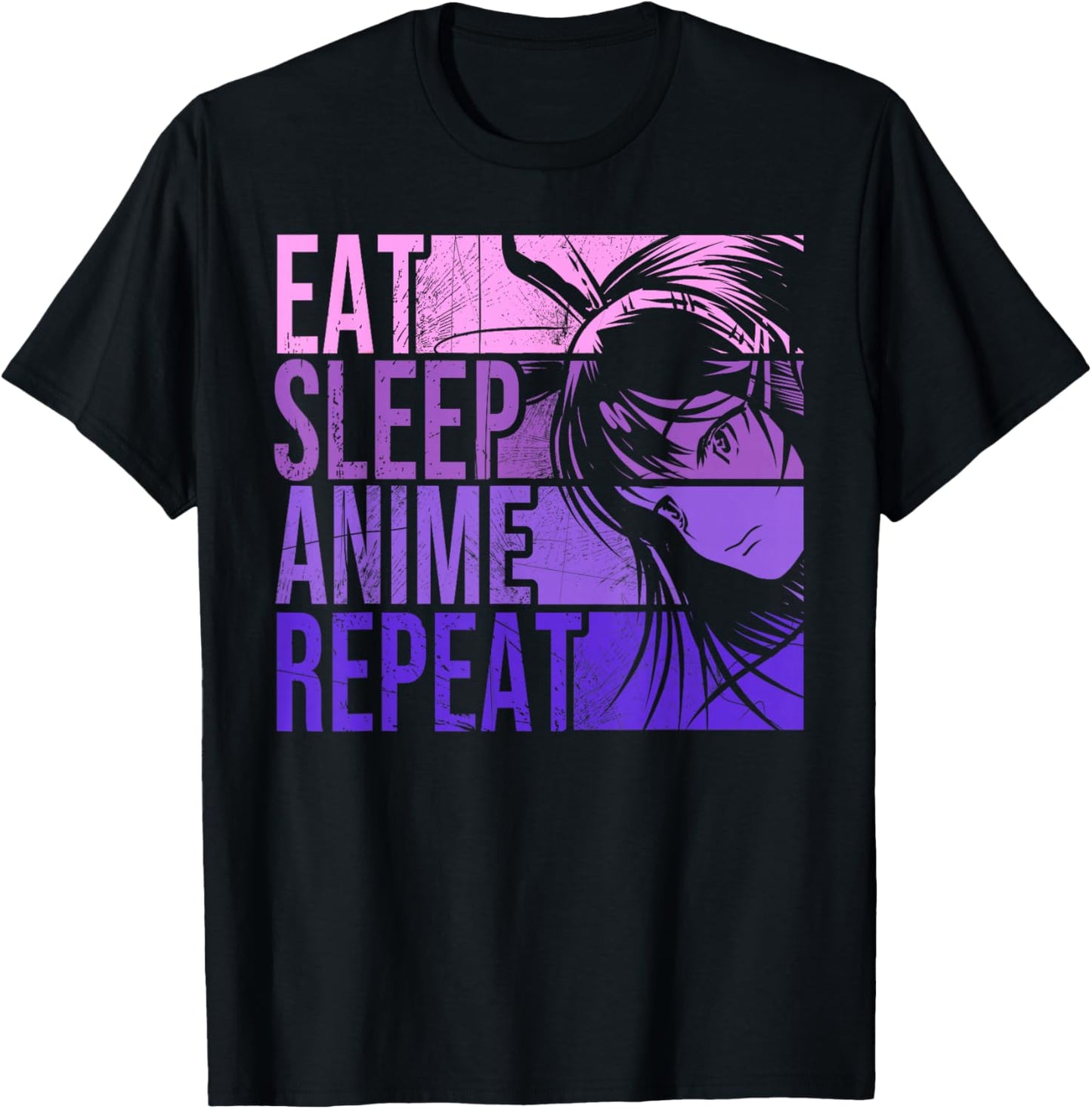 Eat Sleep Anime Repeat - Anime Lovers Gifts Idea Girls
