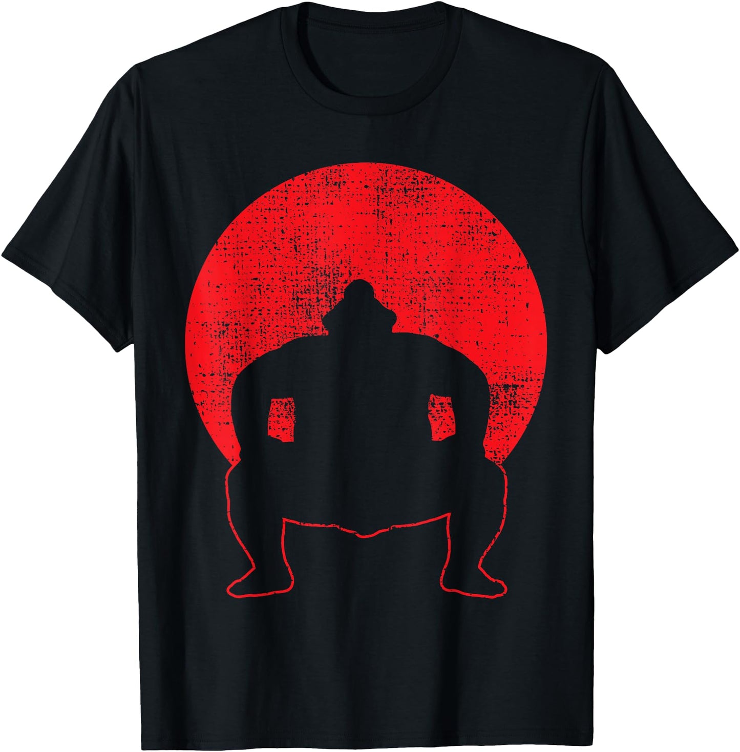 Sumo Japan Japanese Flag Wrestler Vintage Gift