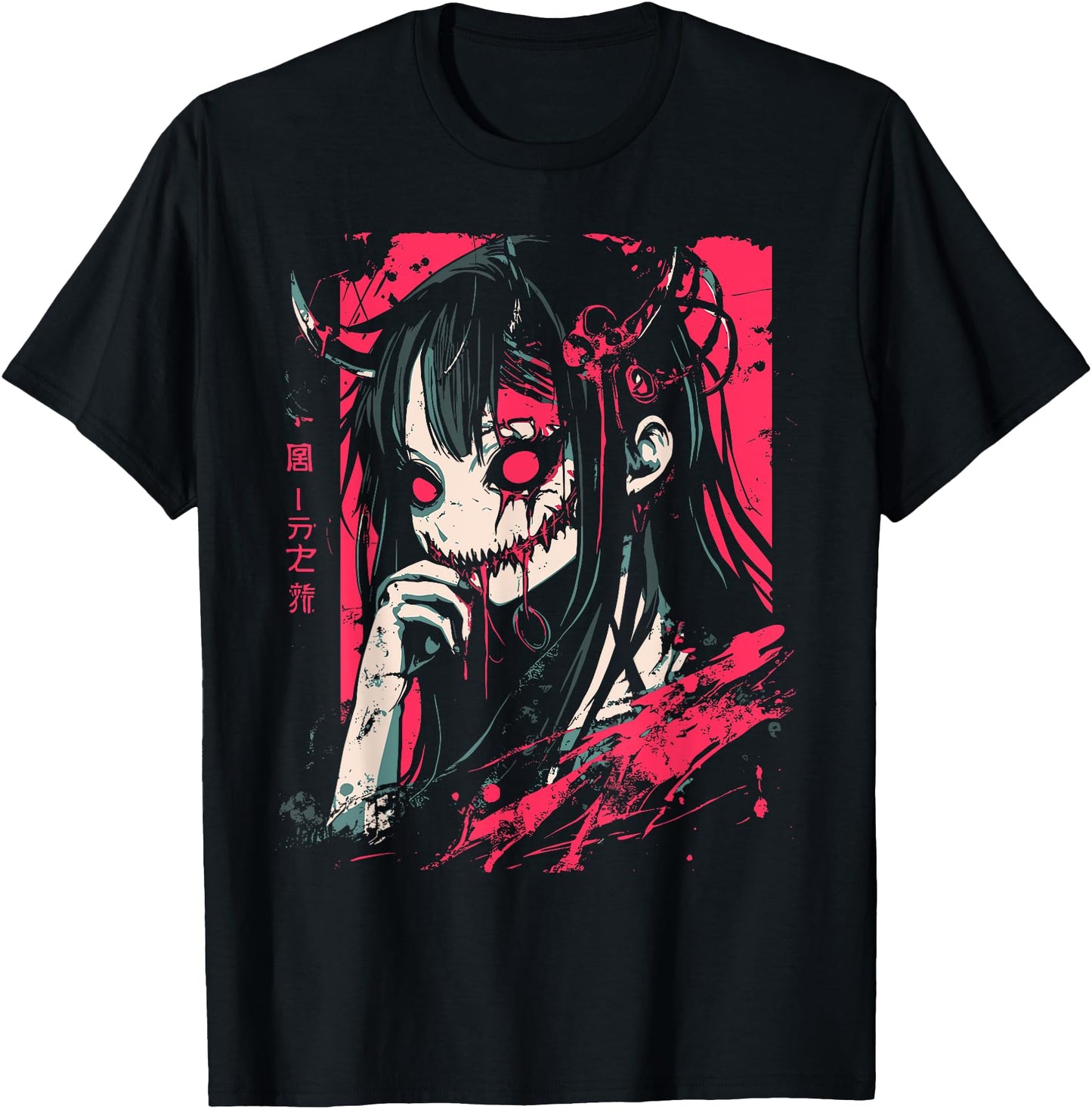 Anime Horror Girl Aesthetic Vaporwave Waifu Japanese Girl