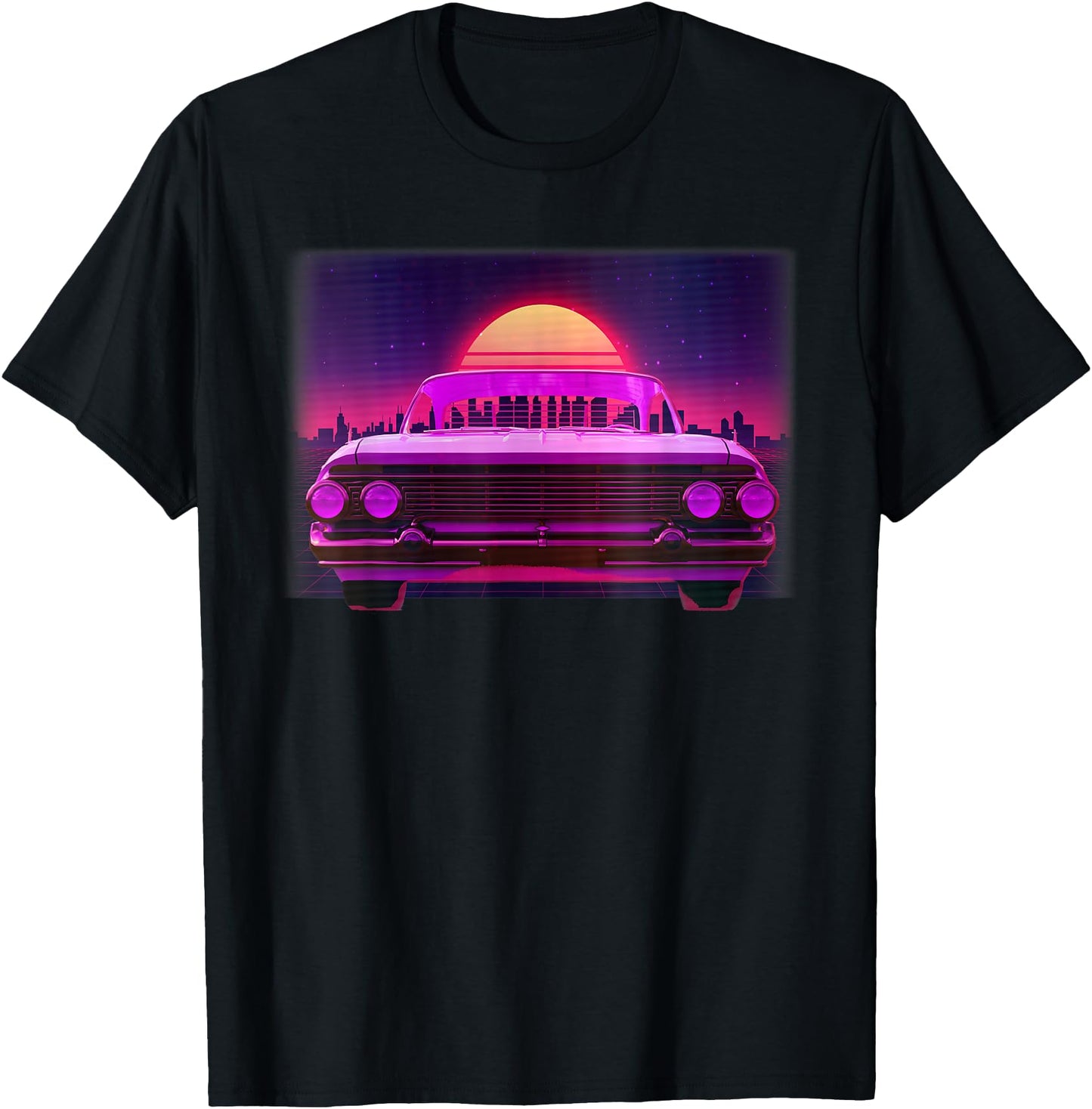 Retrowave Japanese Synthwave Aesthetic Nostalgic Sports Car