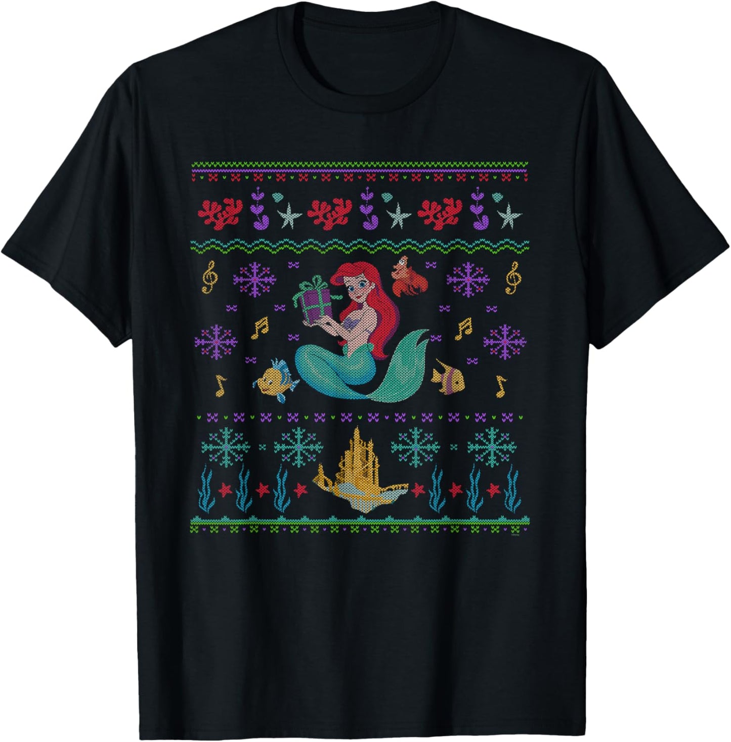 Disney Princess The Little Mermaid Ariel Christmas Sweater