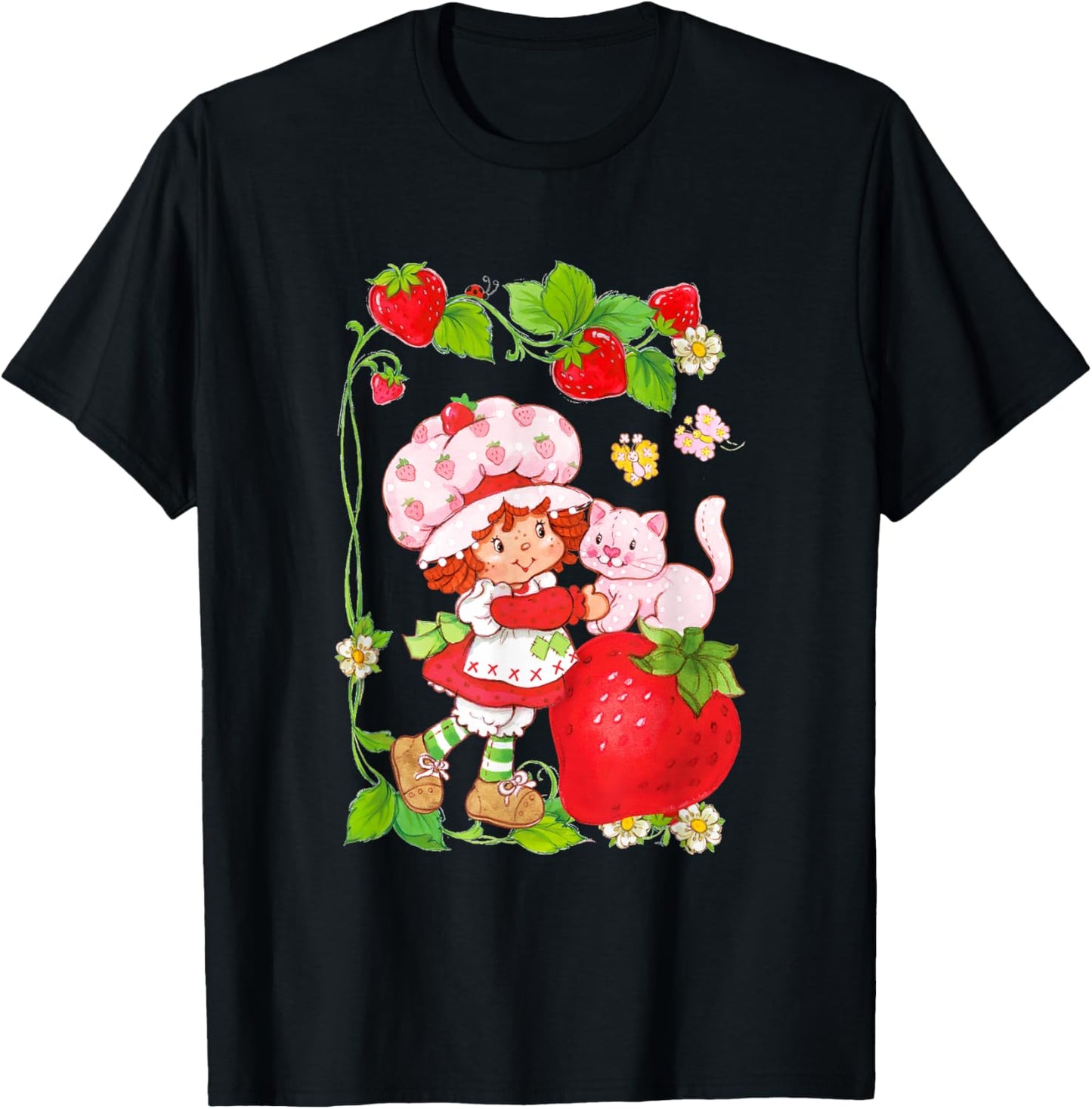 Strawberry Shortcake & Kitty Berry Picking Vintage