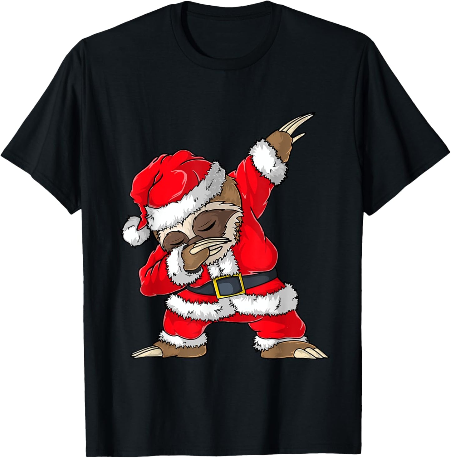 Dabbing Santa Sloth Merry Slothmas Christmas Kids Pajama