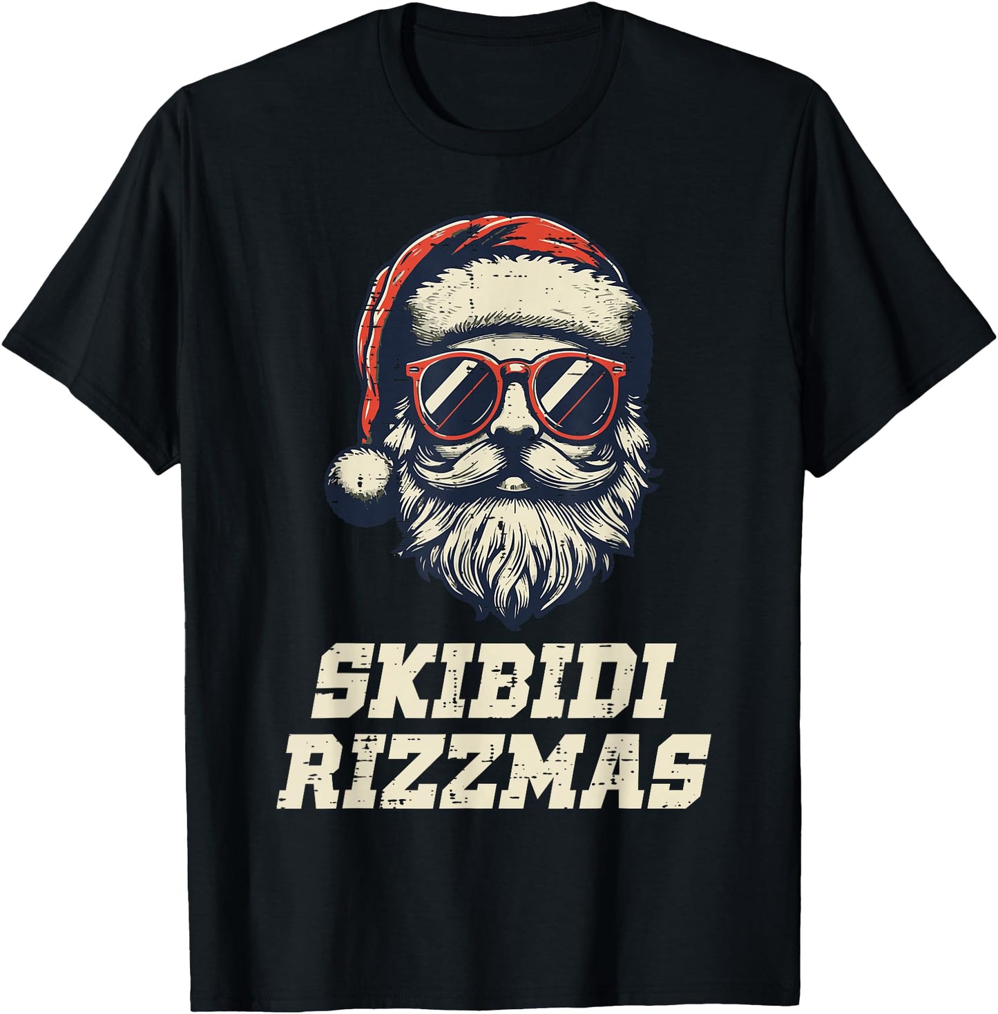 Skibidi Rizzmas Santa Funny Christmas Boys Teens Men