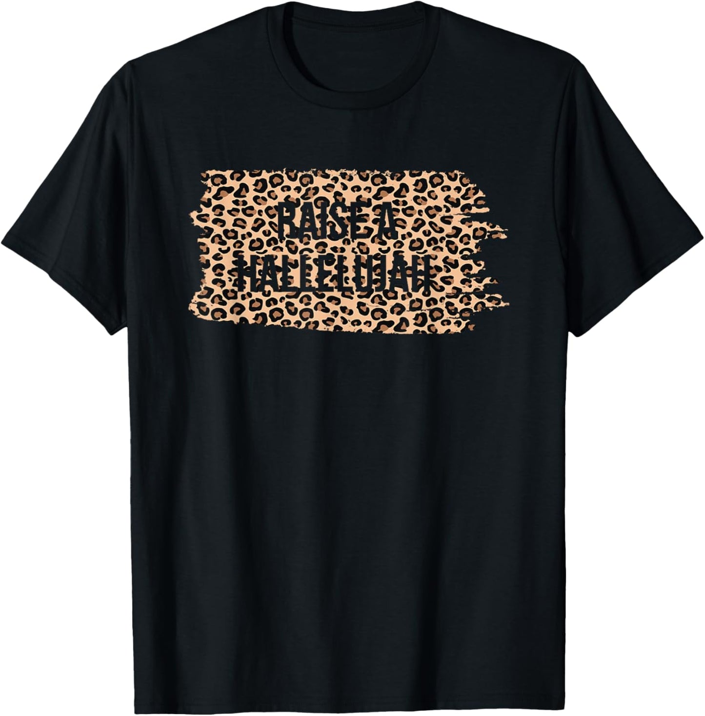Leopard Raise A Hallelujah Christian Faith Religion Xmas