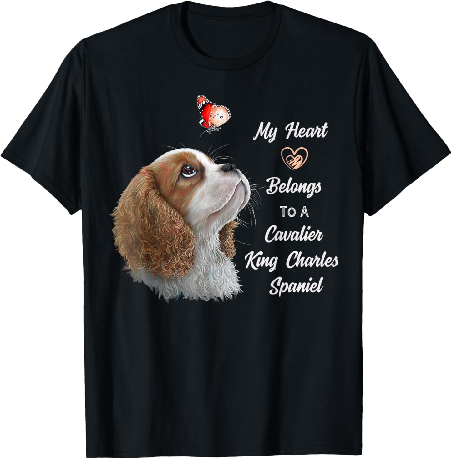 Cavalier King Charles Spaniel Shirt, dog mom, dad gift Men Women Kids T-Shirt