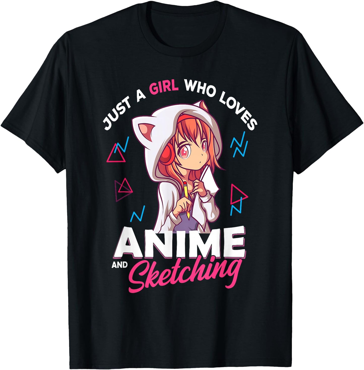 Just A Girl Who Loves Anime and Sketching Otaku Anime Merch