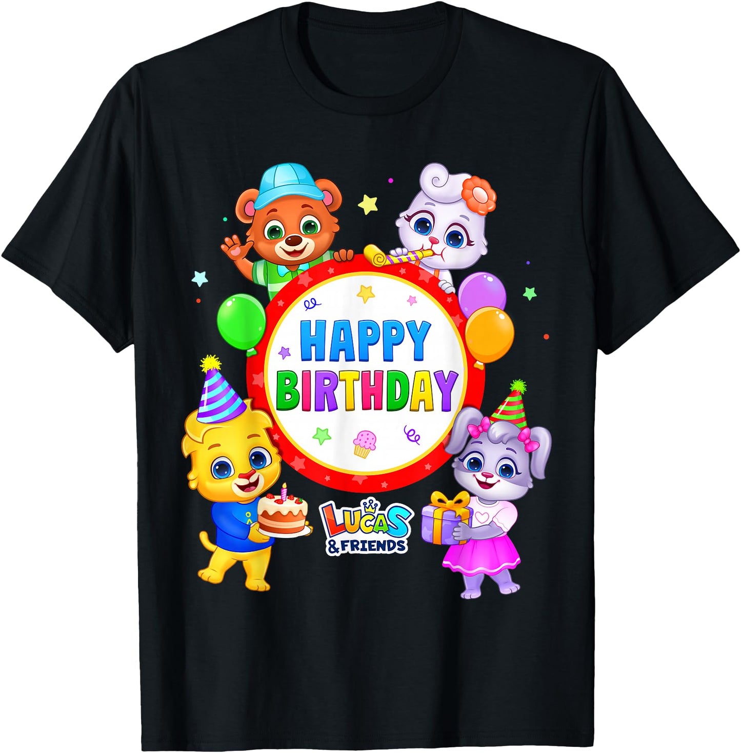Popular Cartoons for Lucas & Friends Happy Birthday