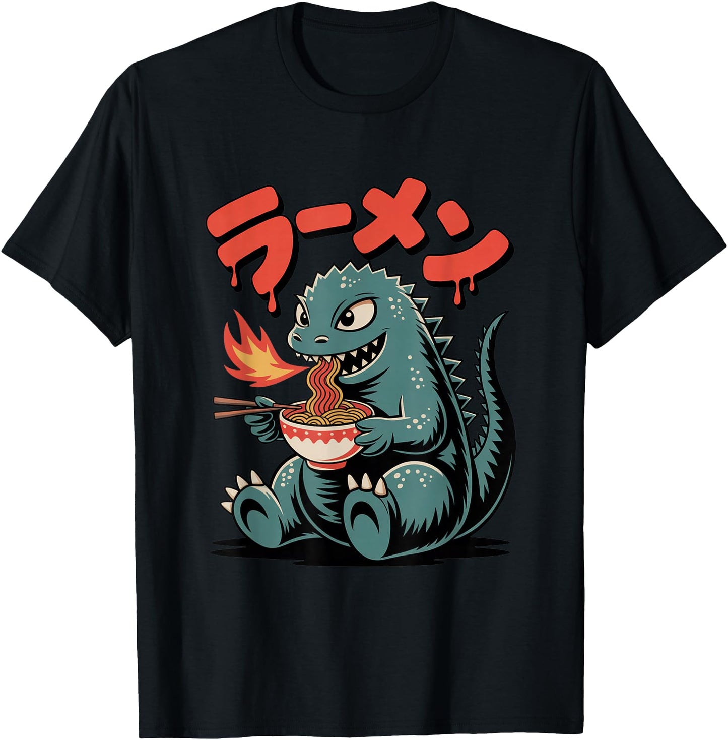 Cute Kaiju Ramen Kawaii Fun Japanese Noodle Food Lover Gifts
