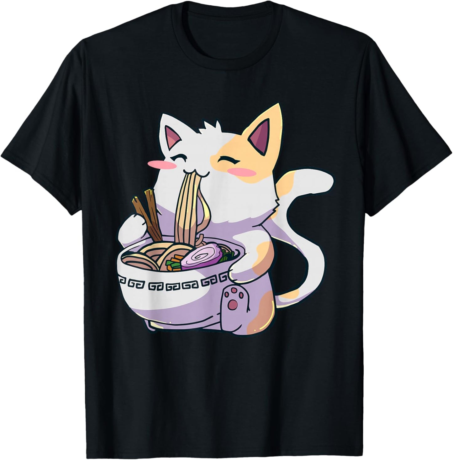 Ramen Cat Kawaii Anime Japanese Kawaii Neko