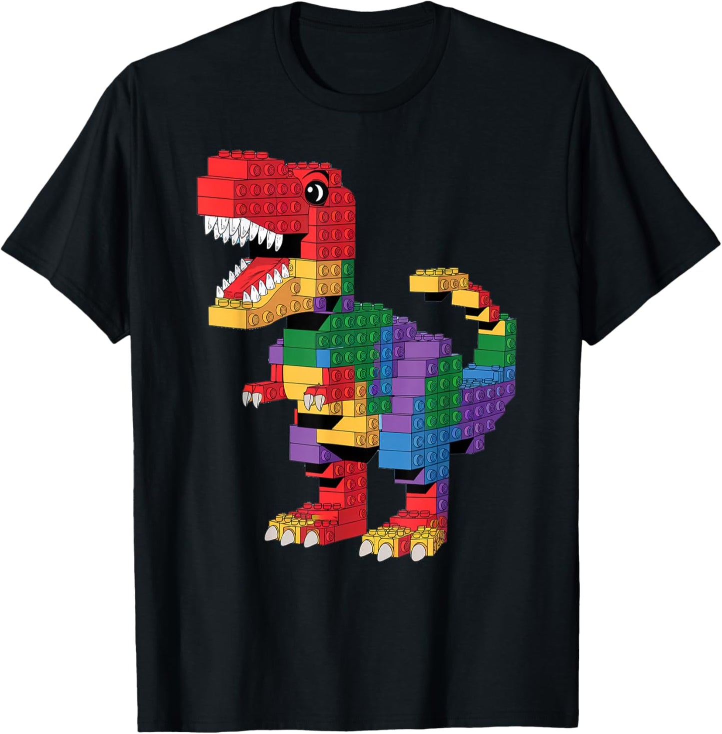 Master Builder Men Boys Kids Building Bricks Dinosaur T-Rex