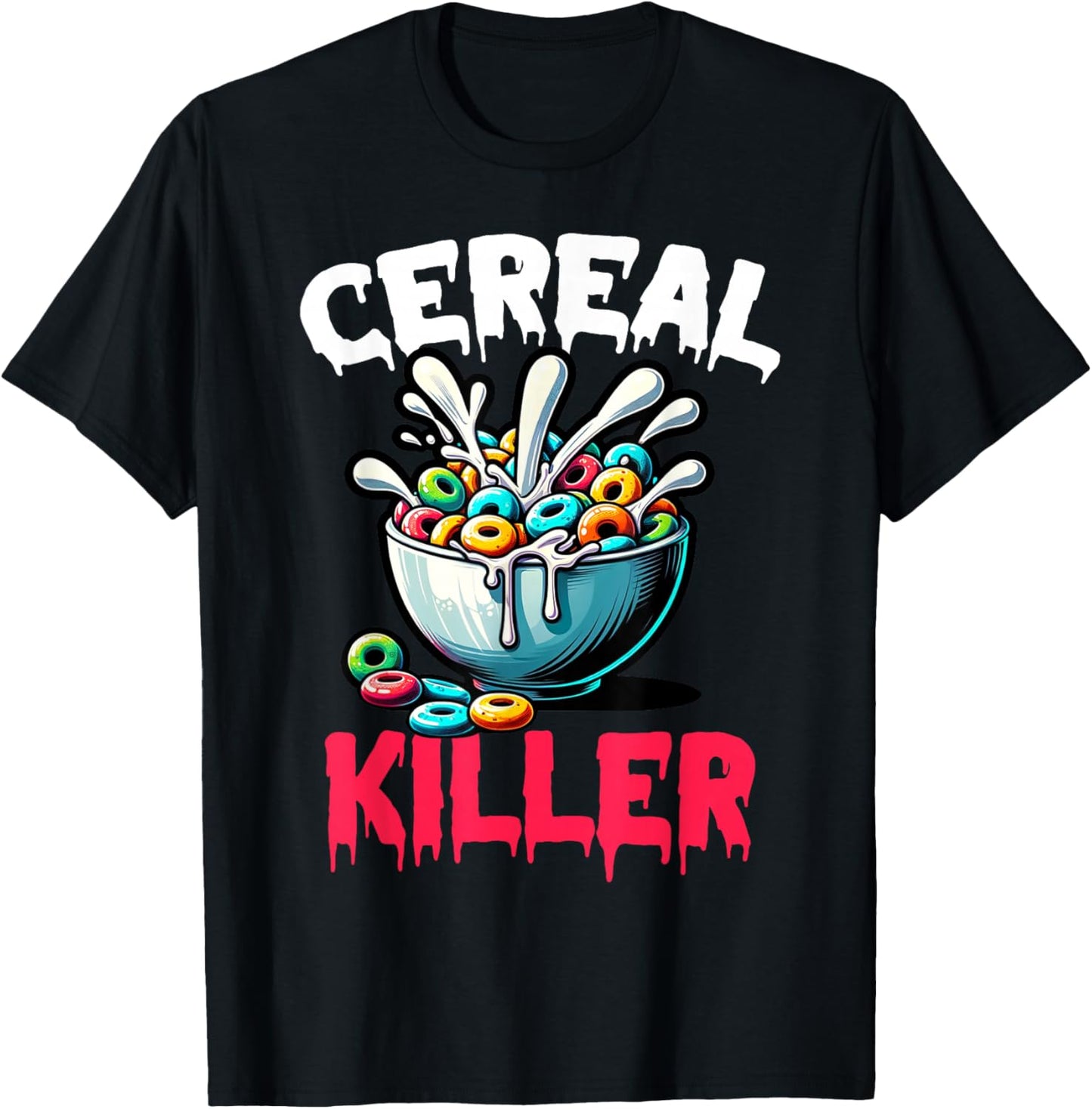 Cereal Killer Funny Adult Humor Print