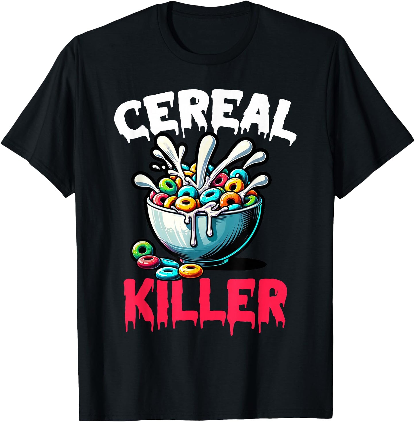 Cereal Killer Funny Adult Humor Print