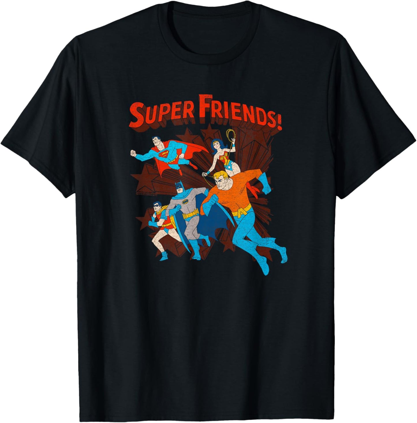 Justice League Super Friends Running