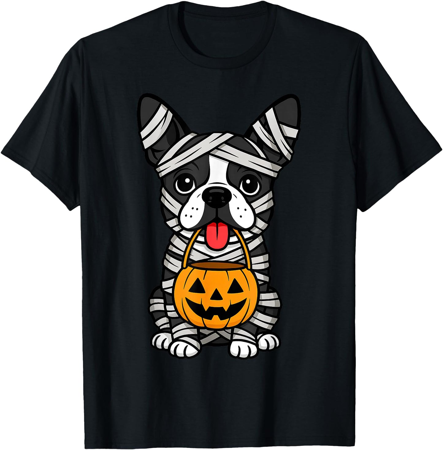 Halloween Dog Boston Terrier Mummy Costume Men Women