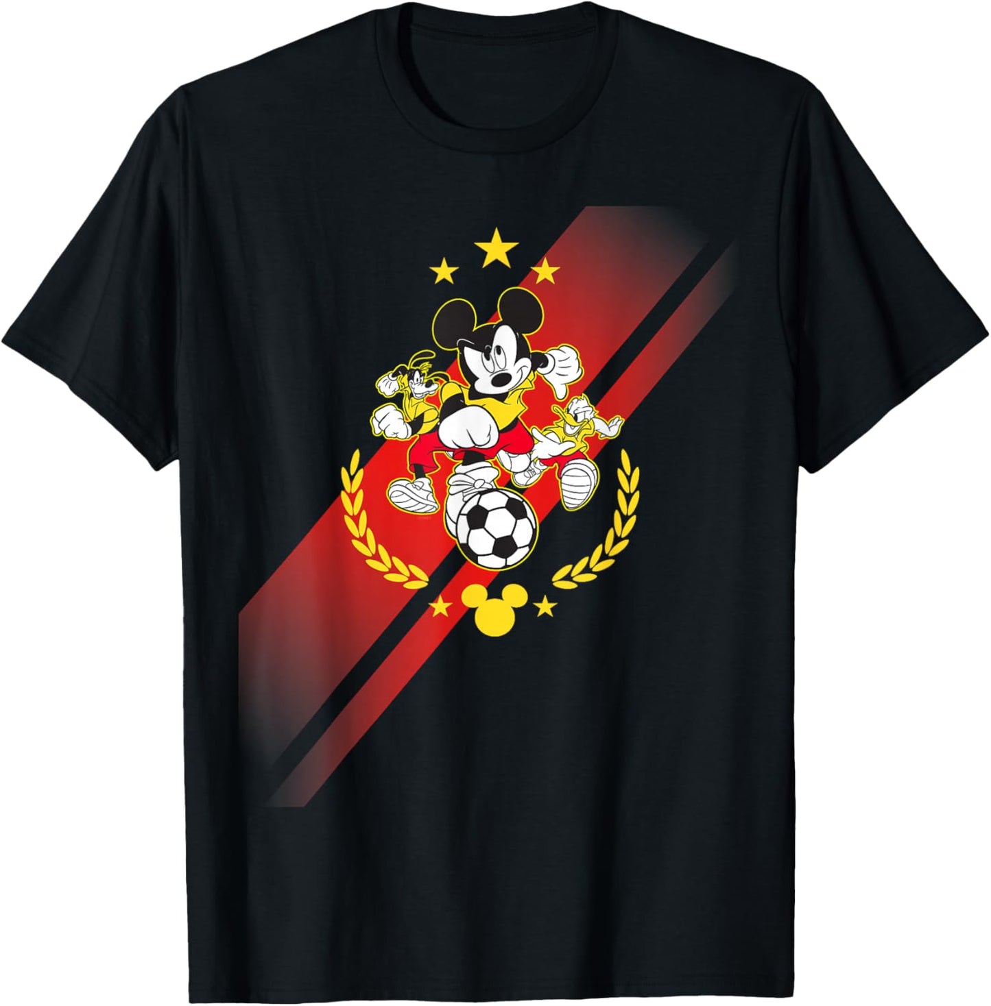 Disney Mickey Mouse Donald and Goofy Soccer Run Sports