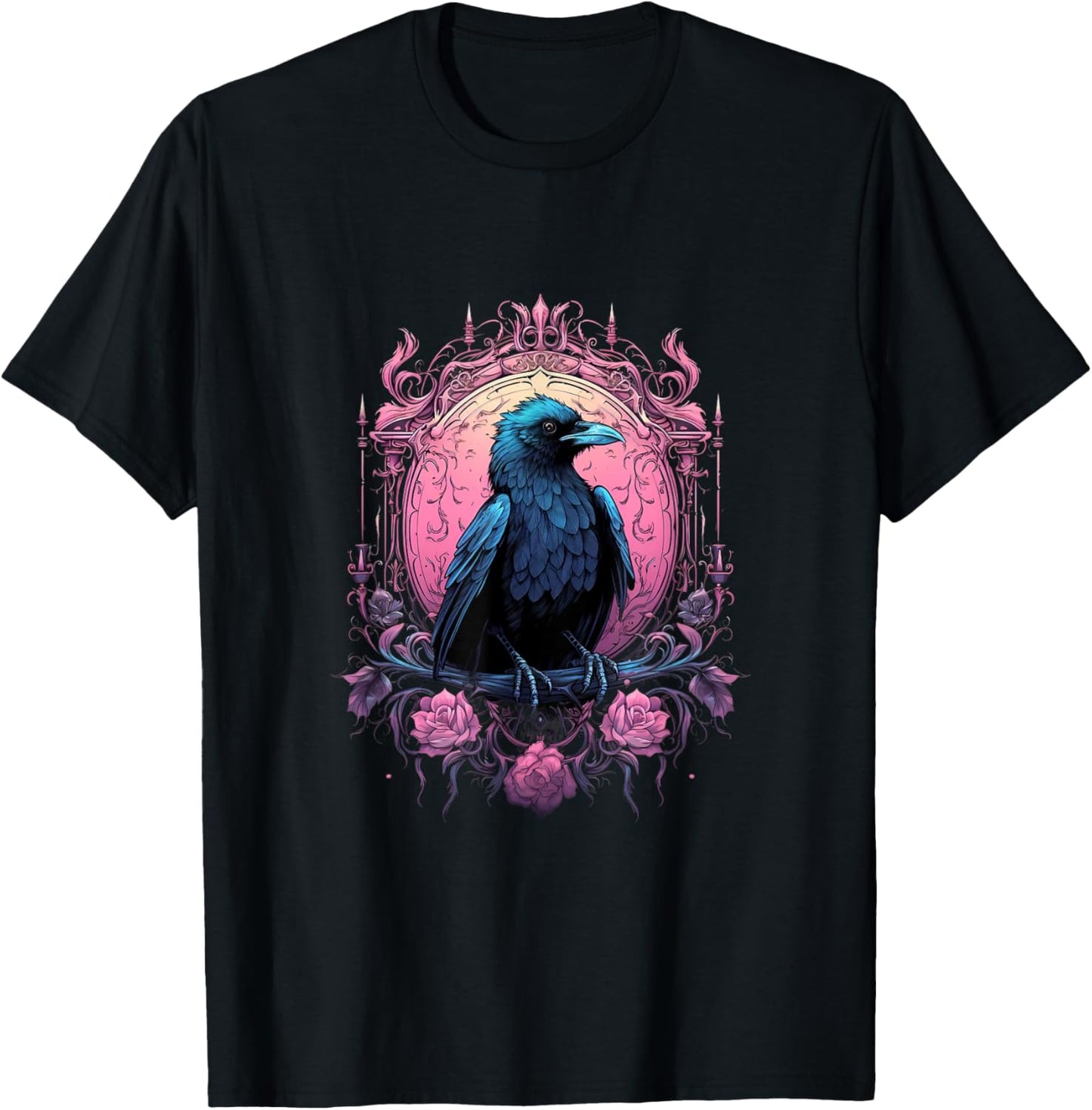 Pastel Goth Gothic Crow Bird Kawaii Anime Nu Goth Aesthetic