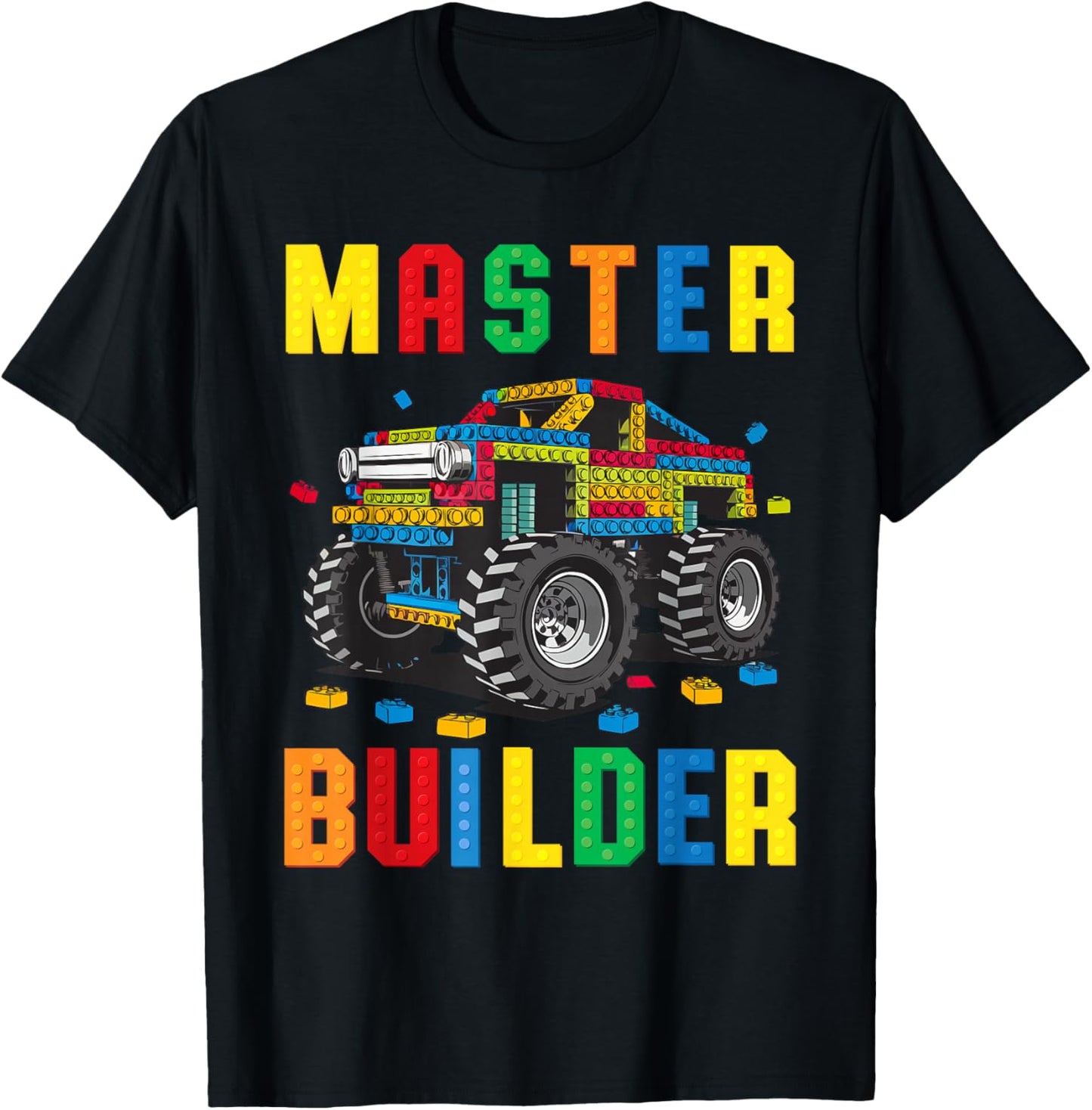Funny Family Master Builder Kids Building Bricks Blocks Toy