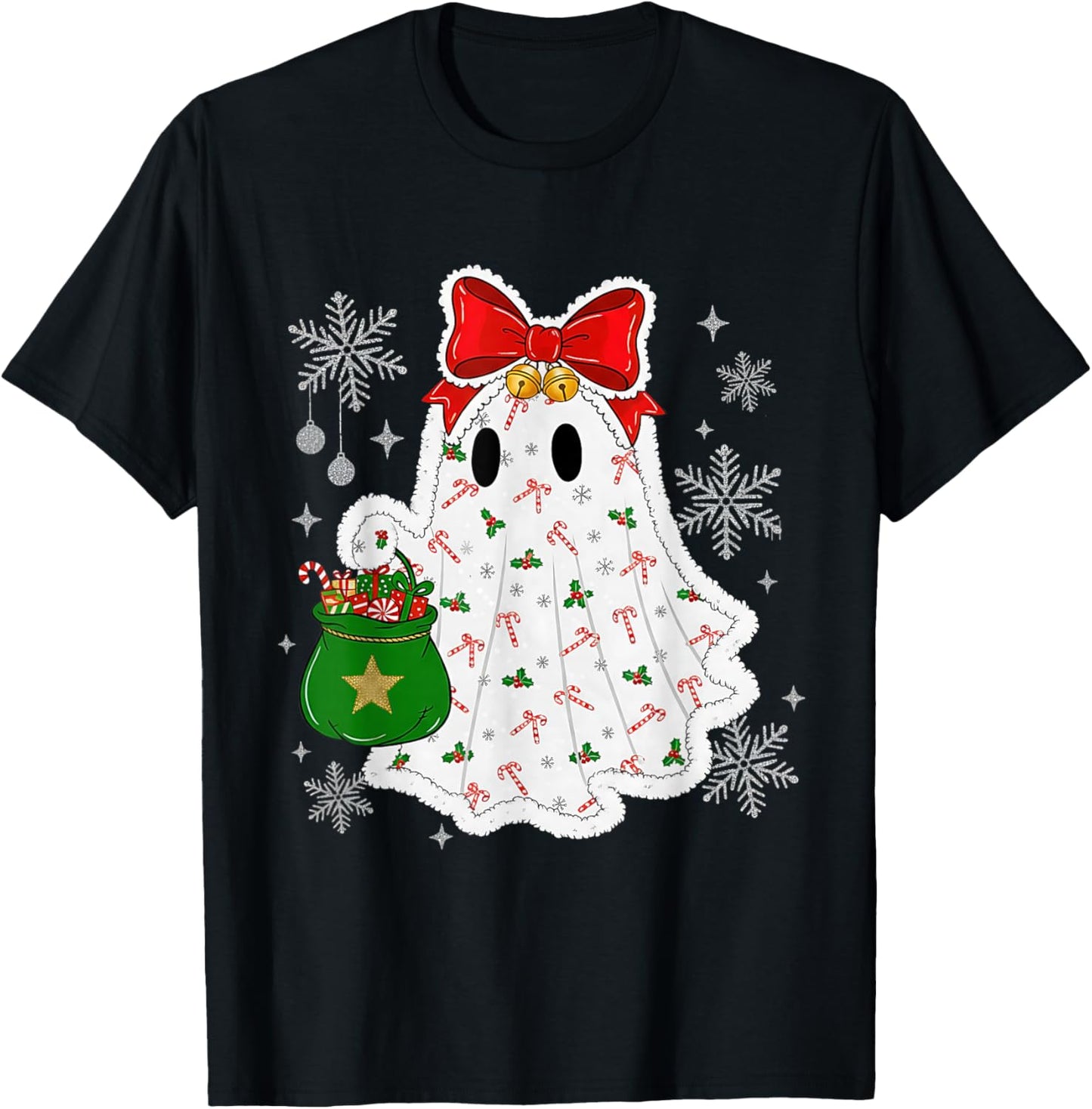 Ghost Christmas Santa Spooky Christmas