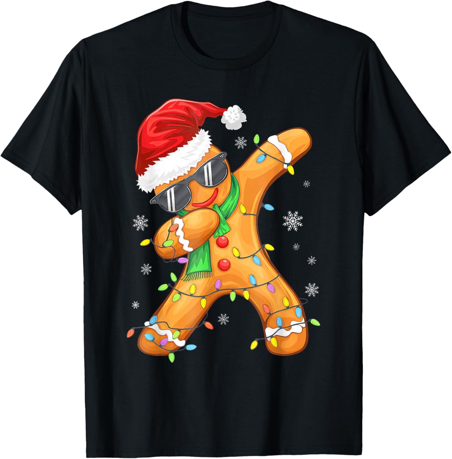 Dabbing Gingerbread Christmas Boys Girls Kids Funny Xmas Dab