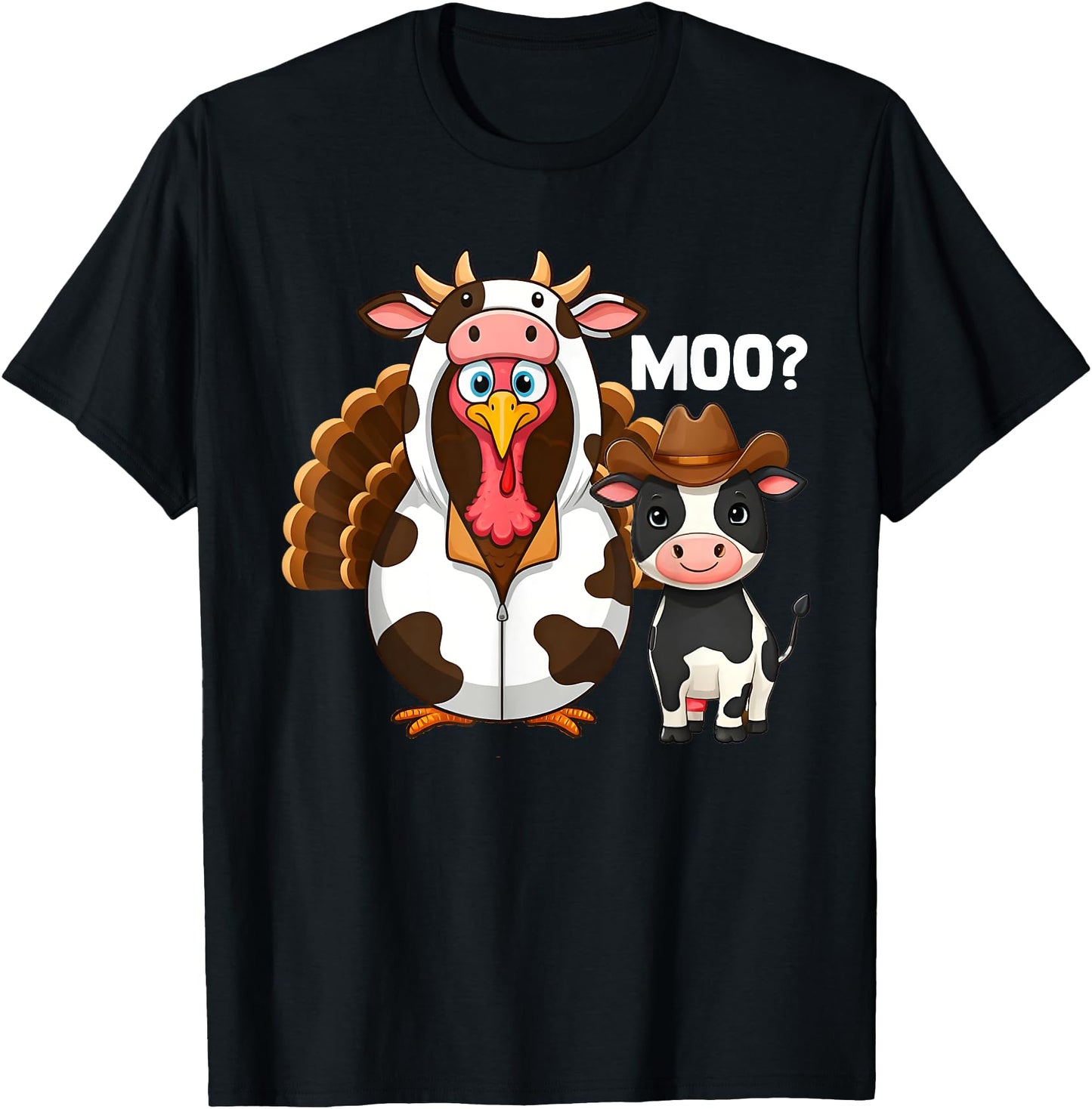 Thanksgiving Turkey Moo Cow Moo