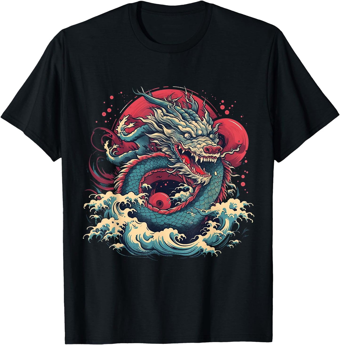 Dragon Kanagawa Traditional Chinese Japanese The great wave