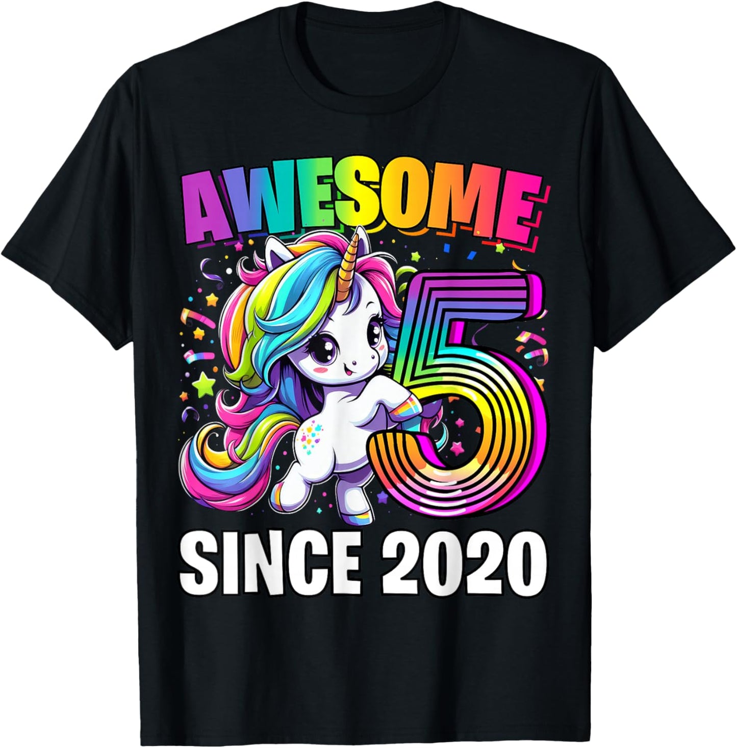 Unicorn 5th Birthday 5 Year Old Unicorn Party Girls Outfit