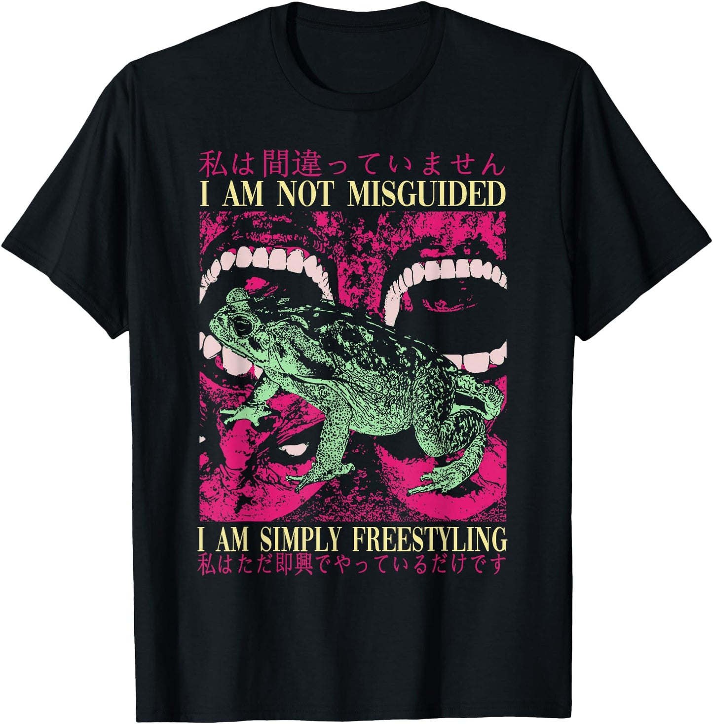 I Am Not Misguided Vintage Japanese Frog