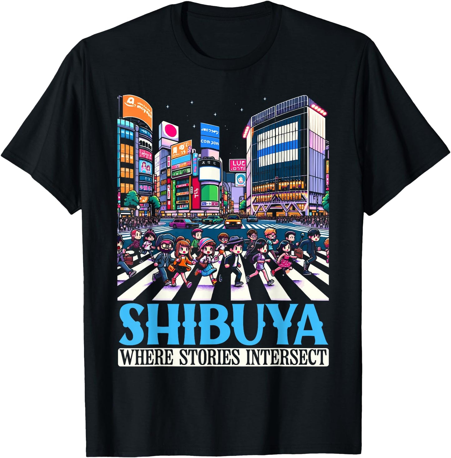 Shibuya Crossing Japan Country Travel Vacation Japanese