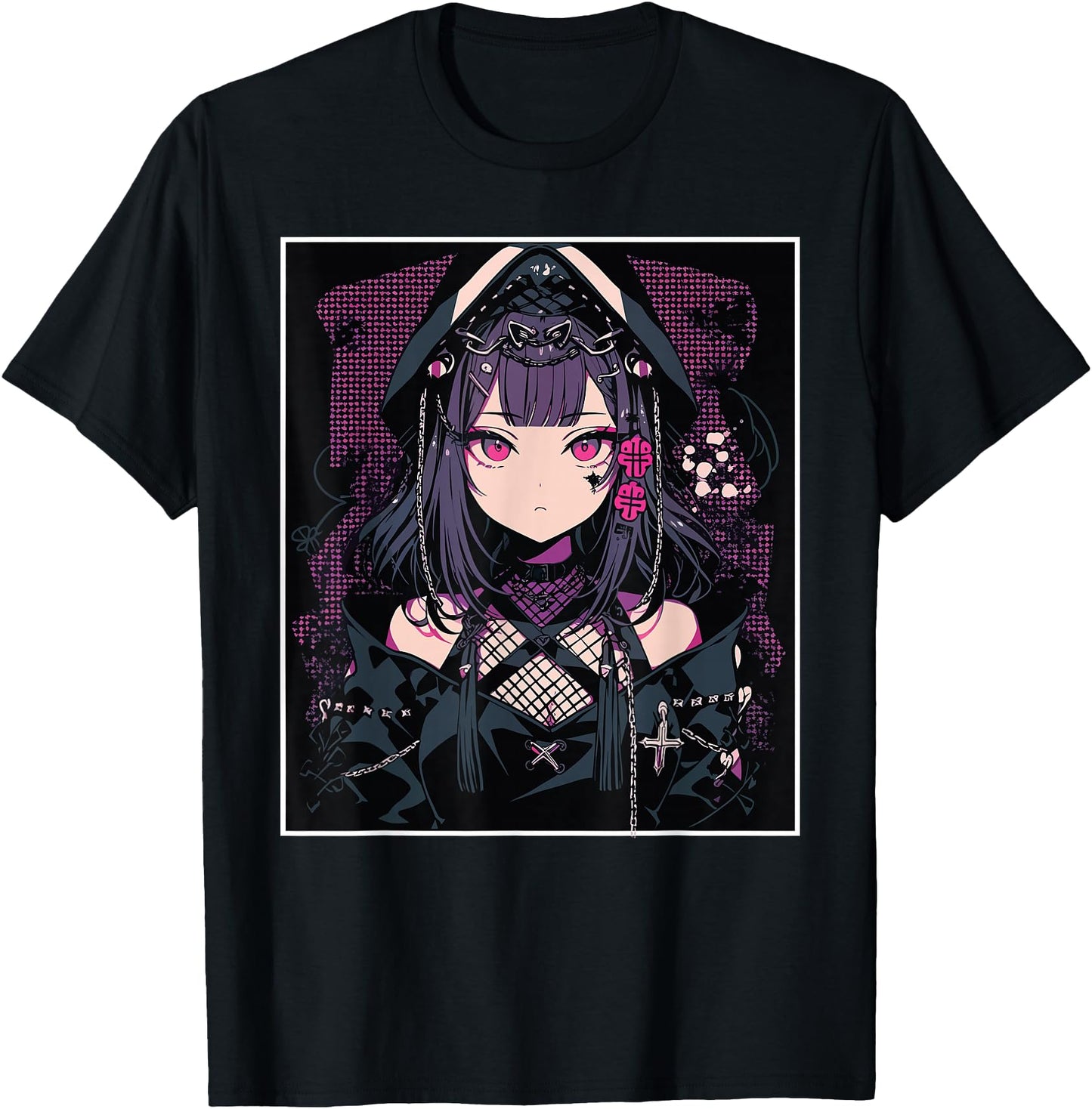 Anime Girl Gothic Waifu Japanese Aesthetic Kawaii Otaku