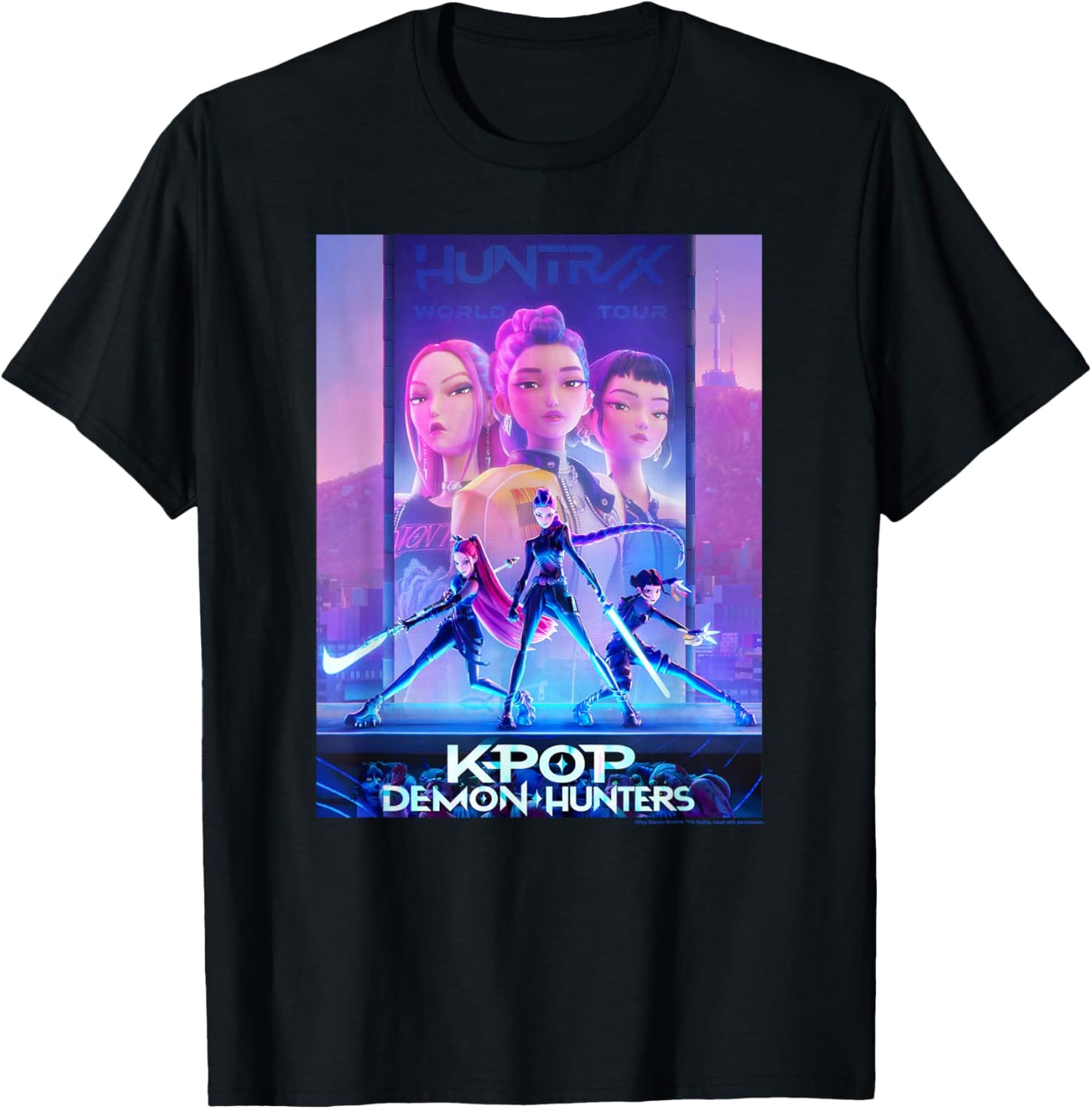 Kpop Demon Hunters Halloween Movie Poster