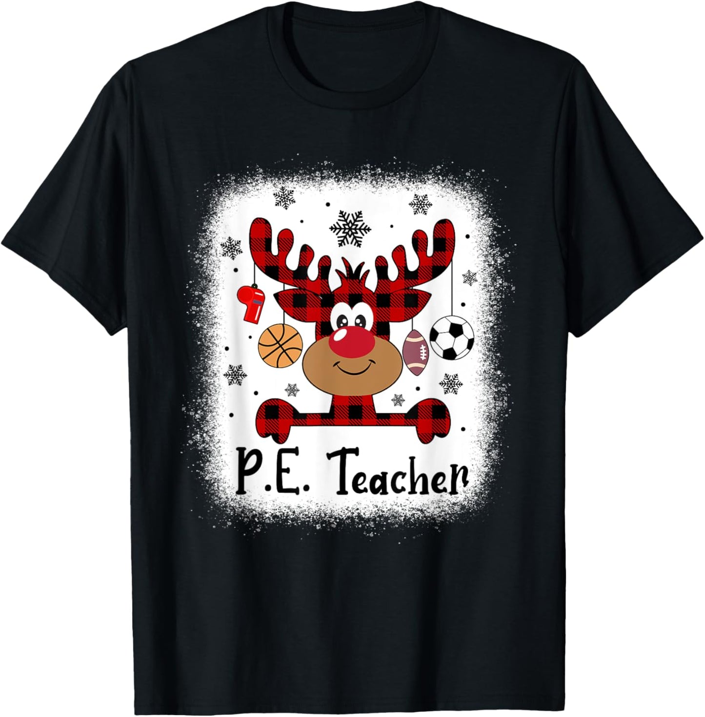 PbE7 PE Teacher Reindeer Christmas Merry Xmas PE Teacher
