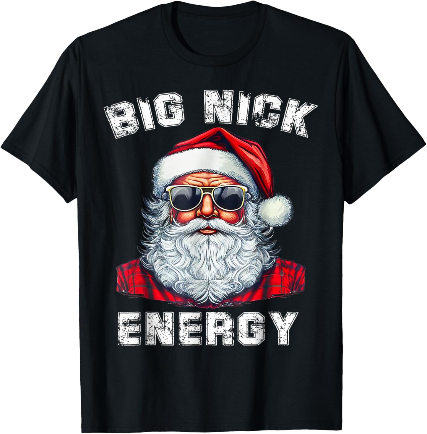 Big Nick Energy Funny Santa Christmas
